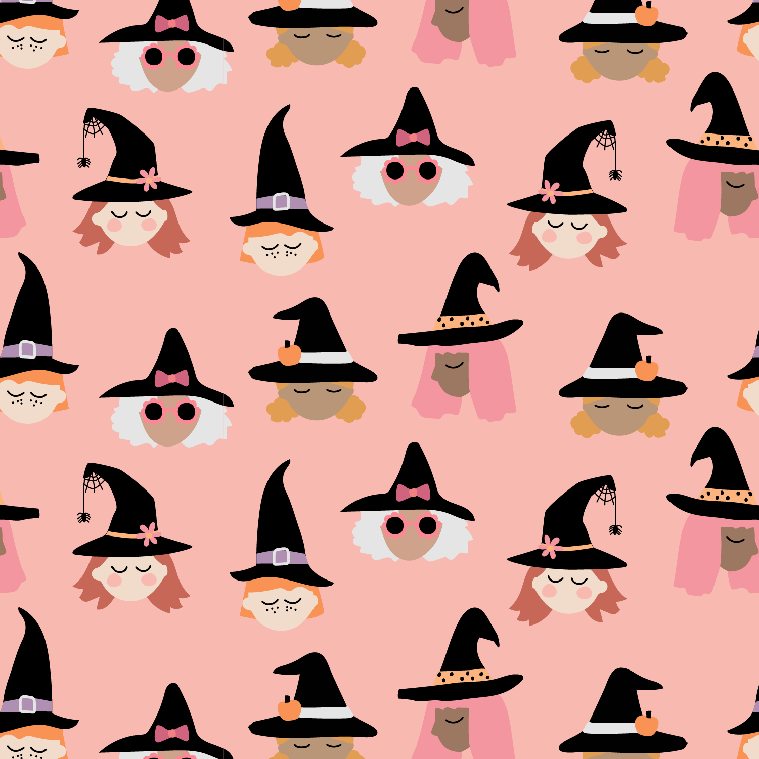 simply scary witches pink