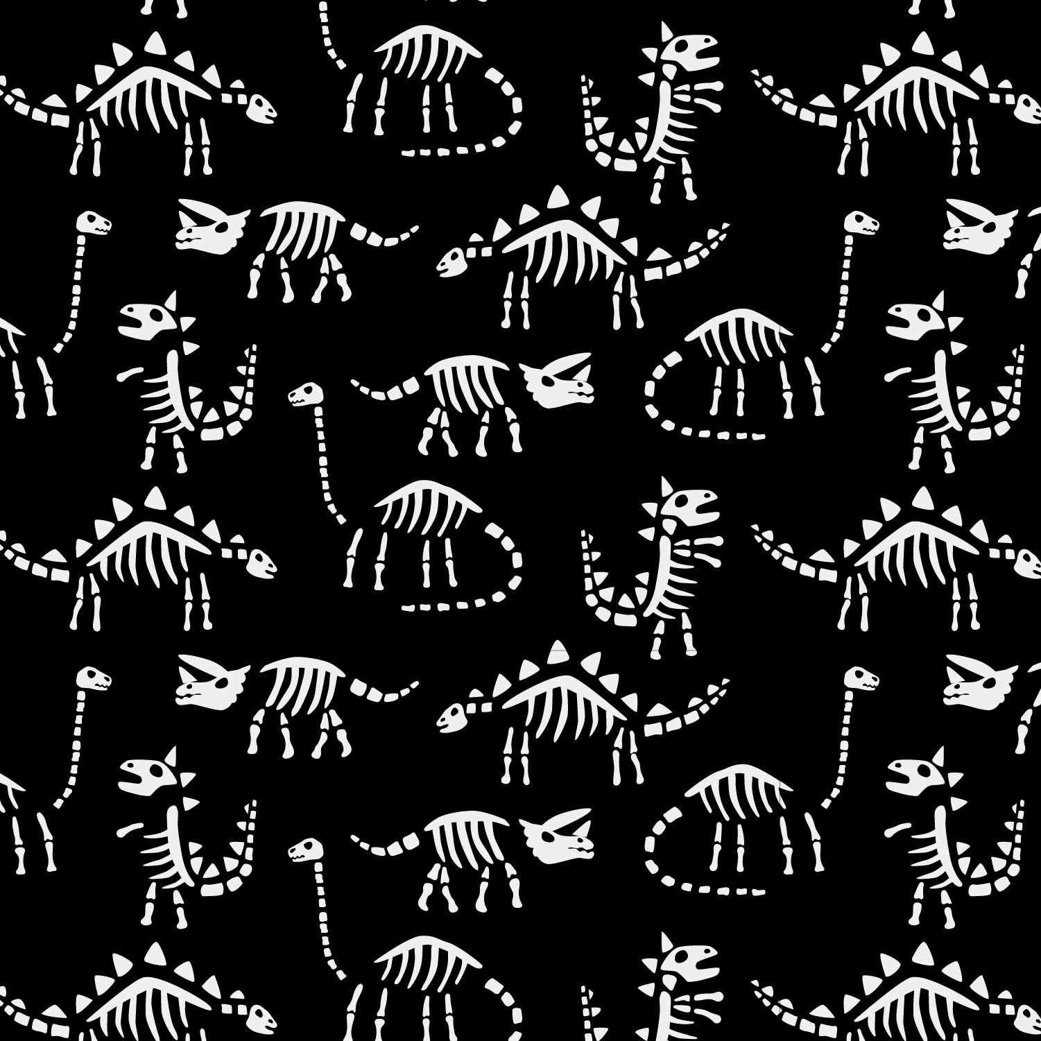 spooky dinosaur skeletons