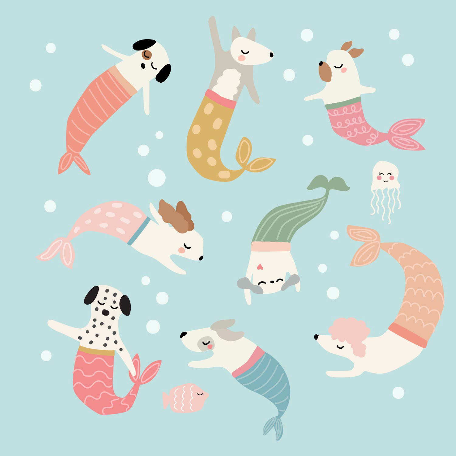 Mermaid Pups
