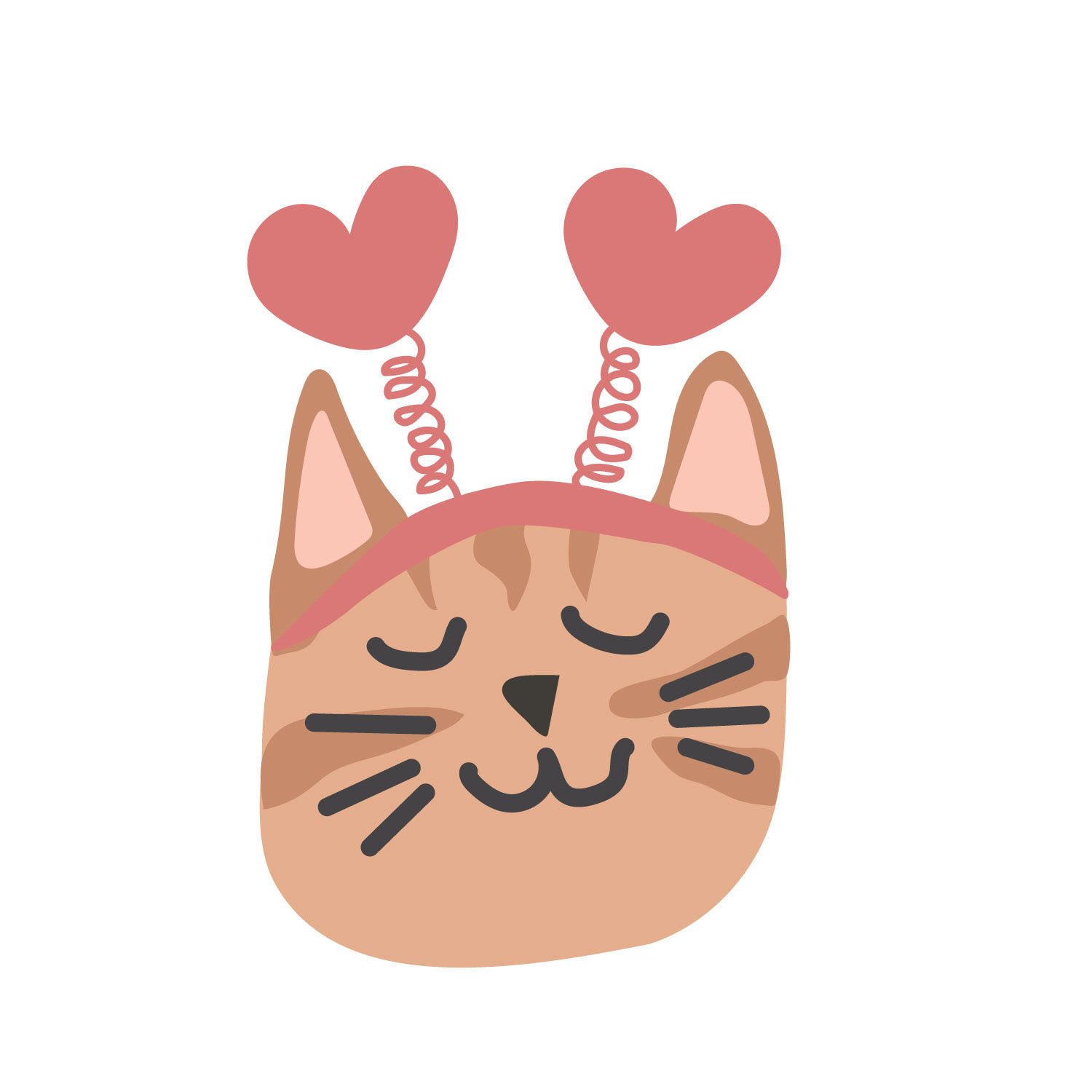 Valentine's Day Cat