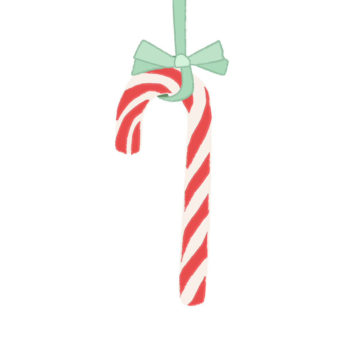 Candy Cane Ornament
