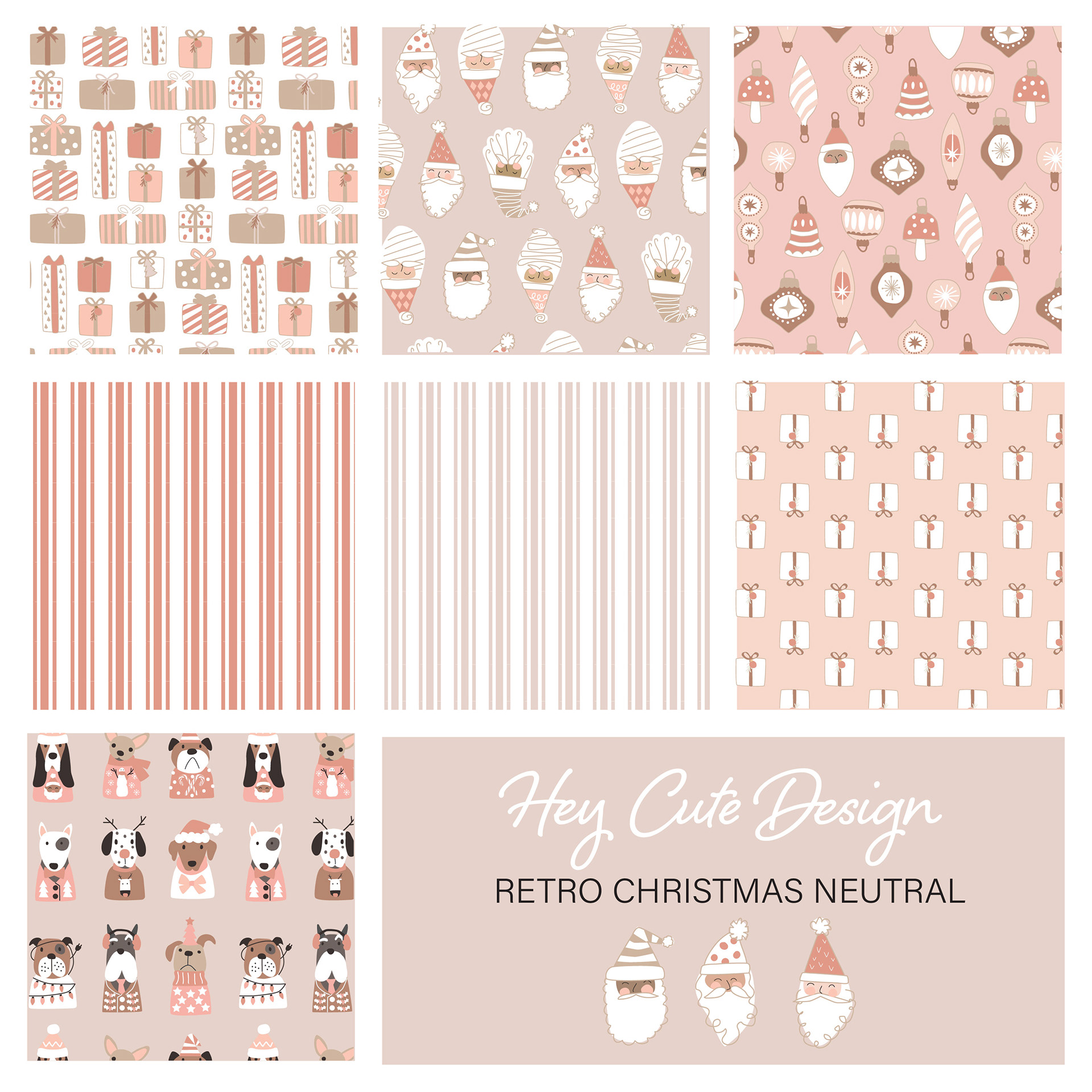 Retro Christmas Neutral