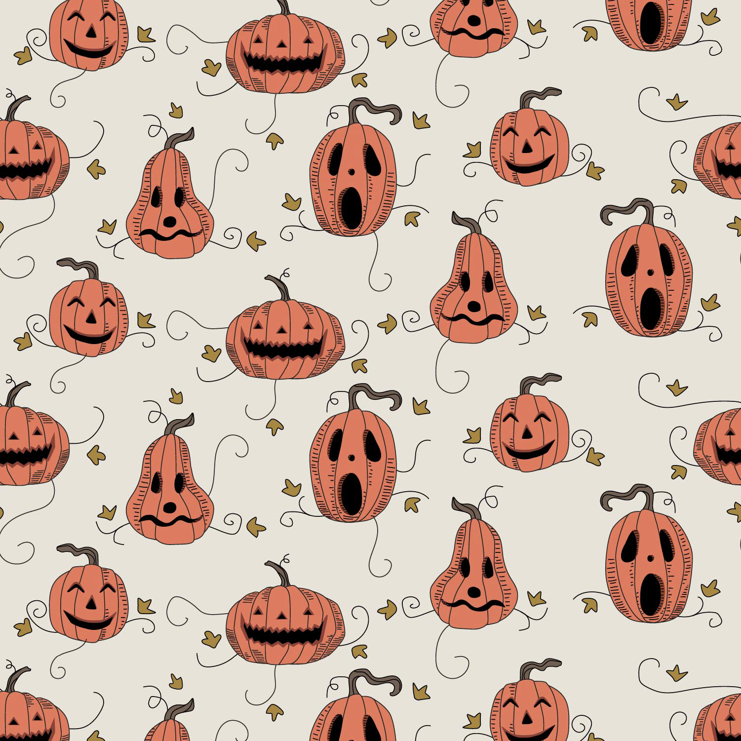 spooky pumpkins