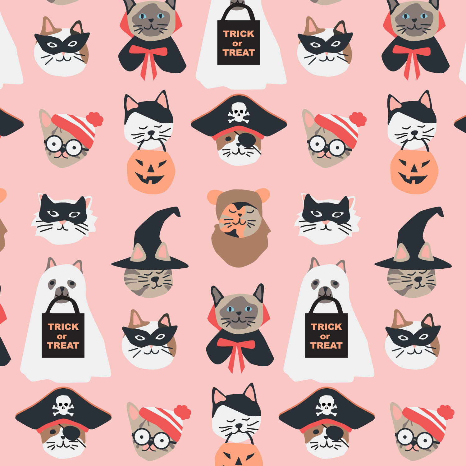Halloween Cats pattern