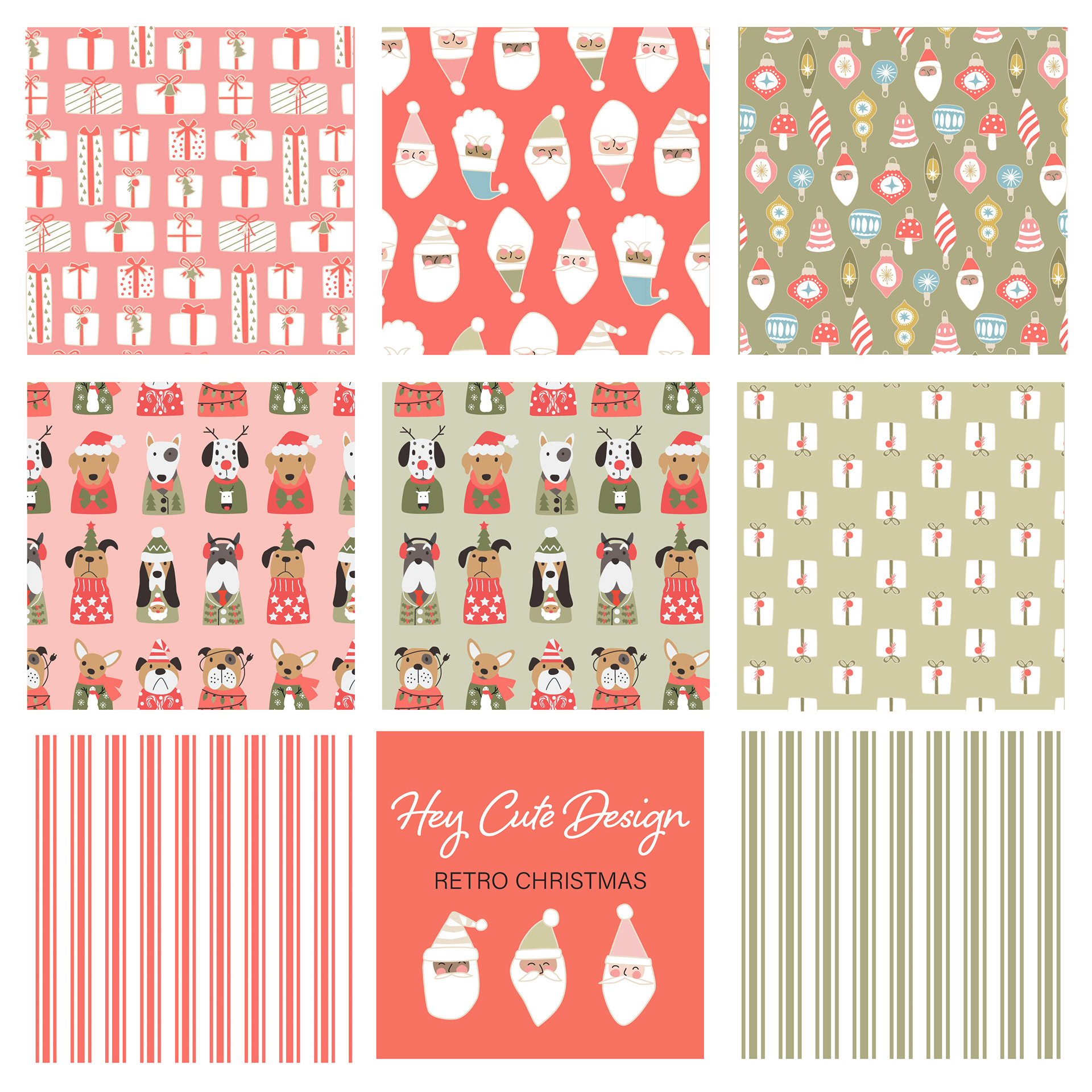Retro Christmas Bright