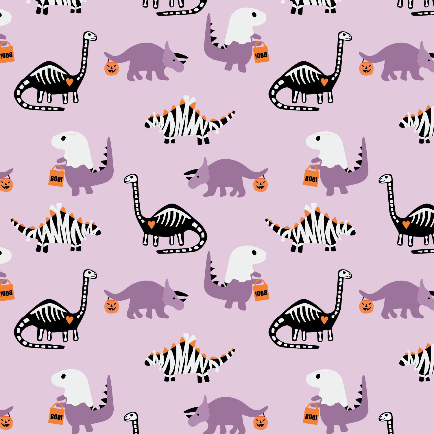 sweet halloween dinosaurs