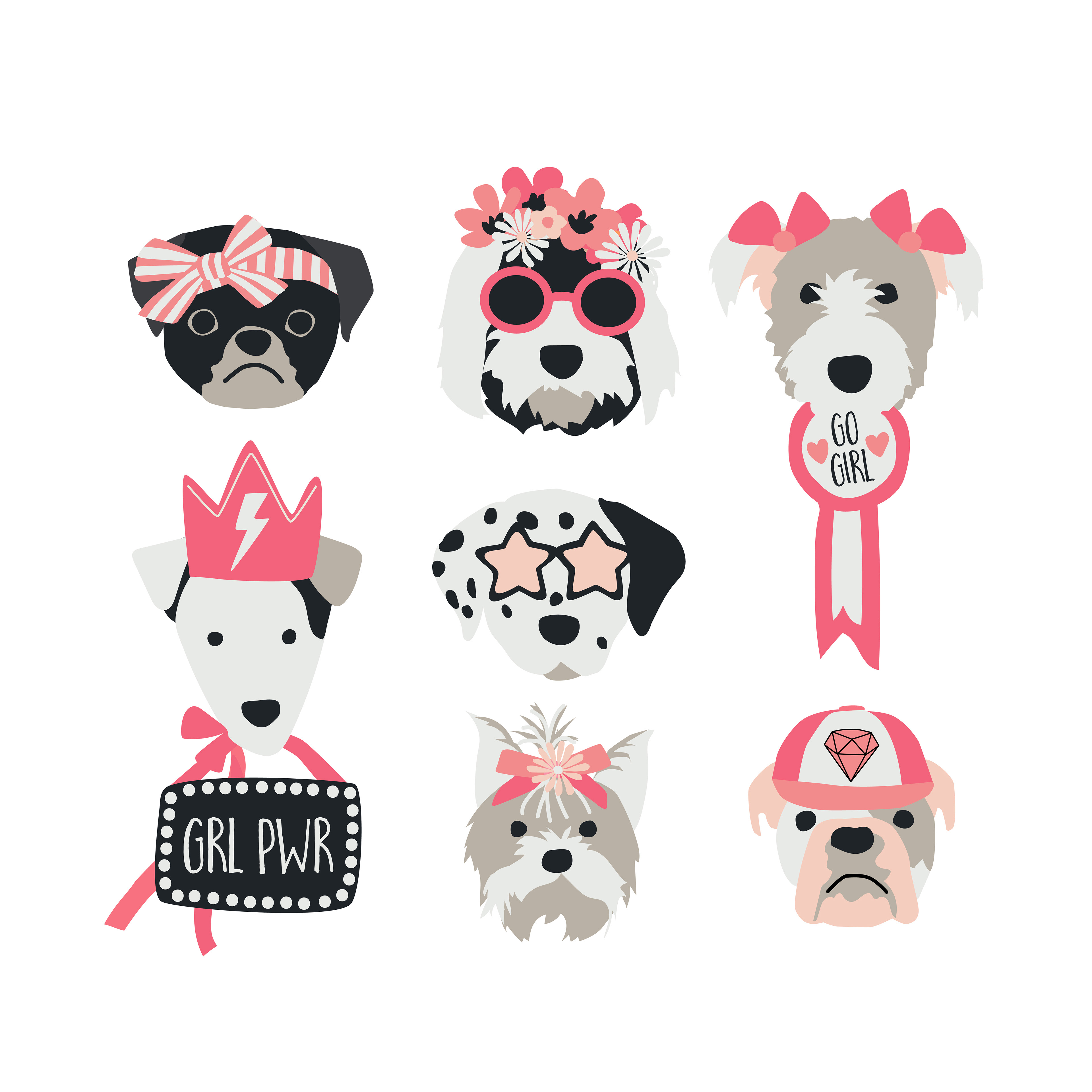 Girl Power Pups