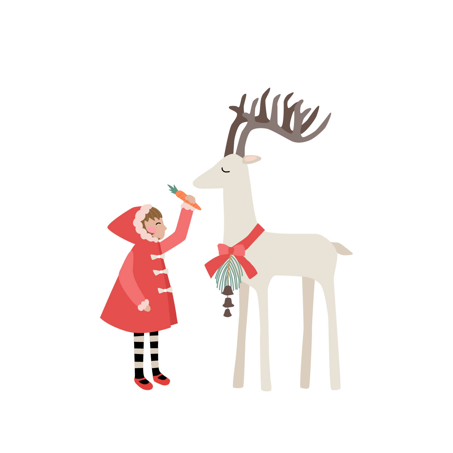 Girl Reindeer