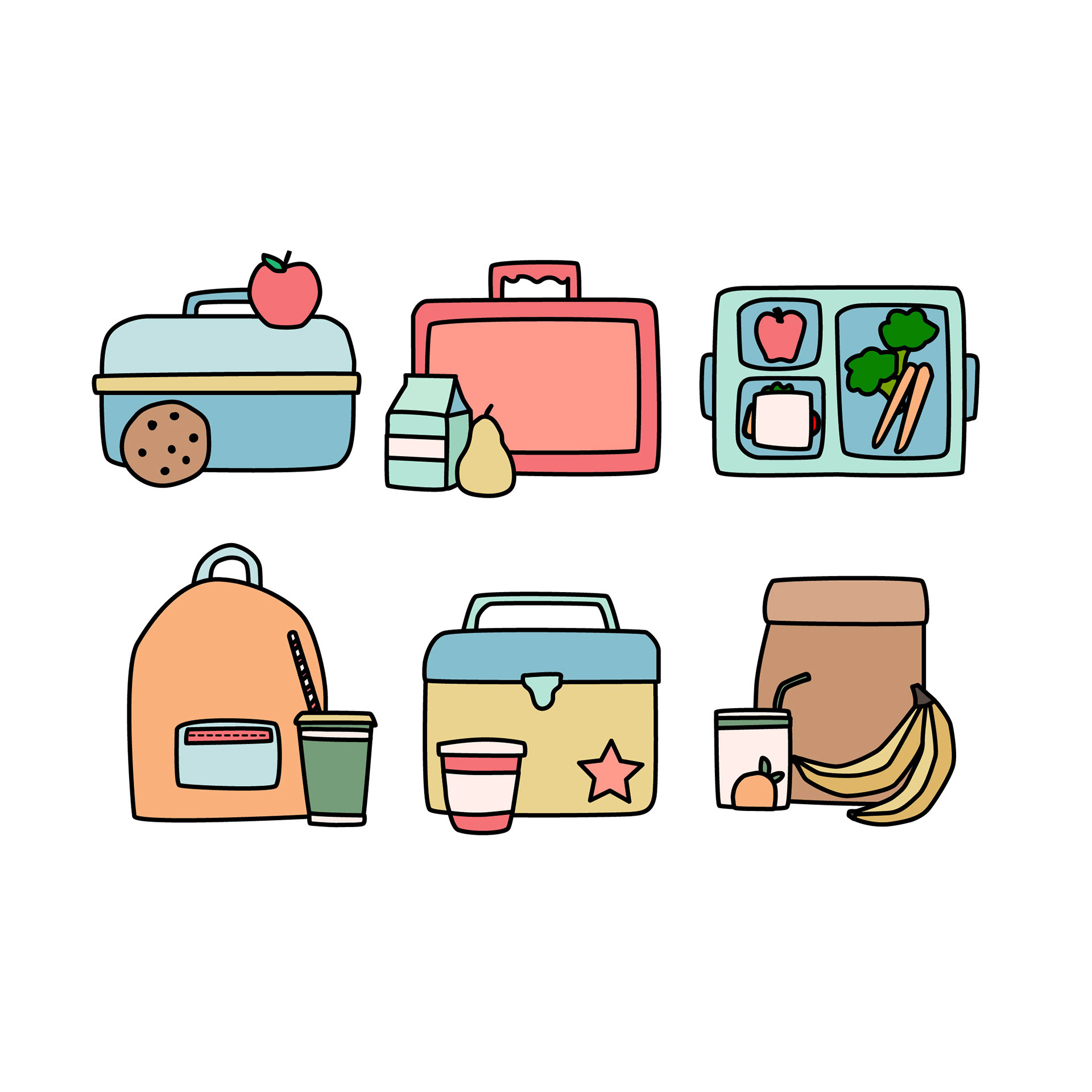 Lunch Box Illustration