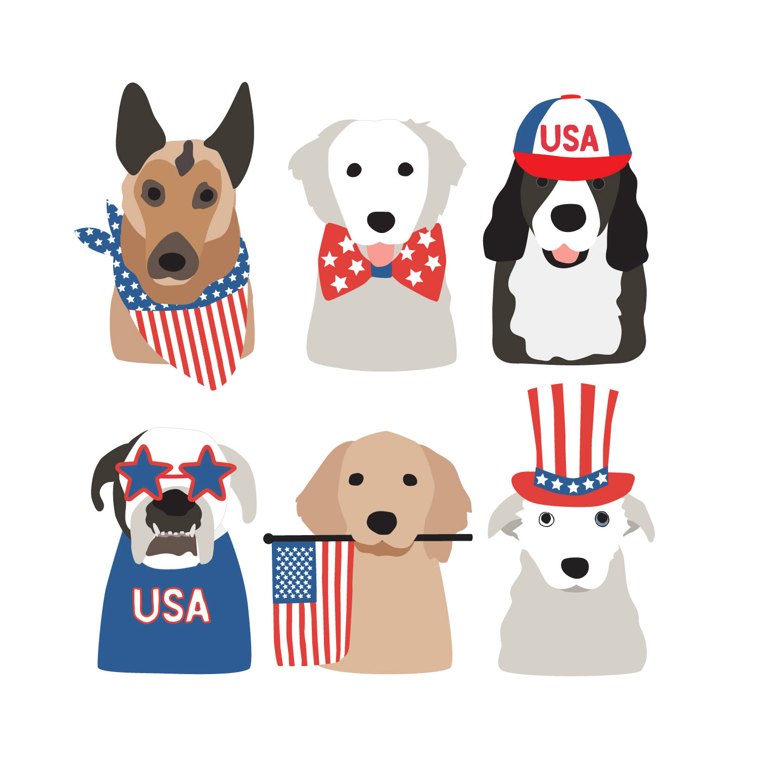 Patriotic Pups