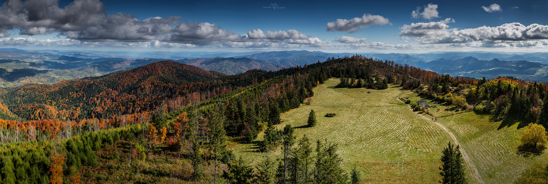 Panorama z Lubania, Gorce