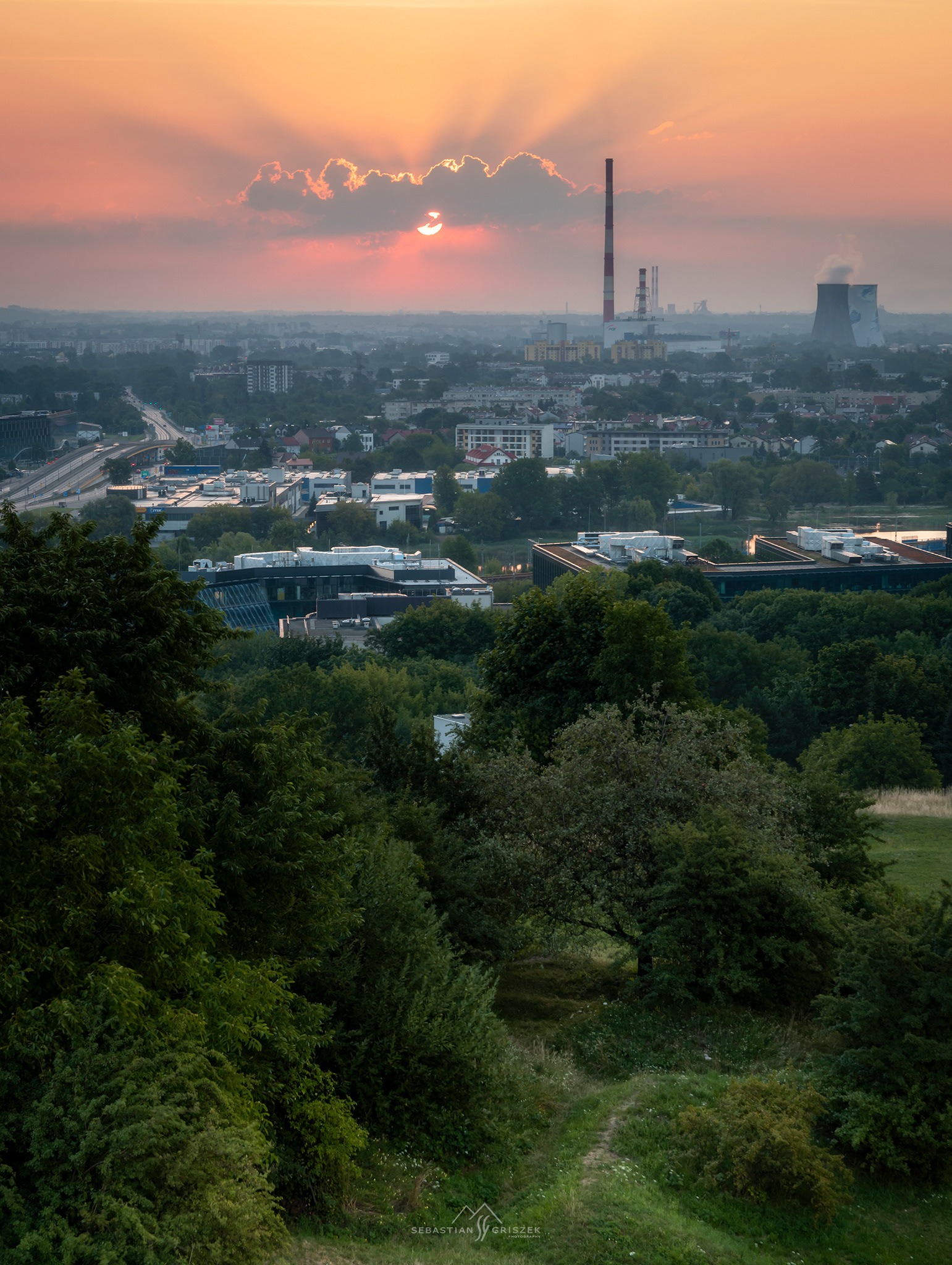 Widok z Kopca Krakusa