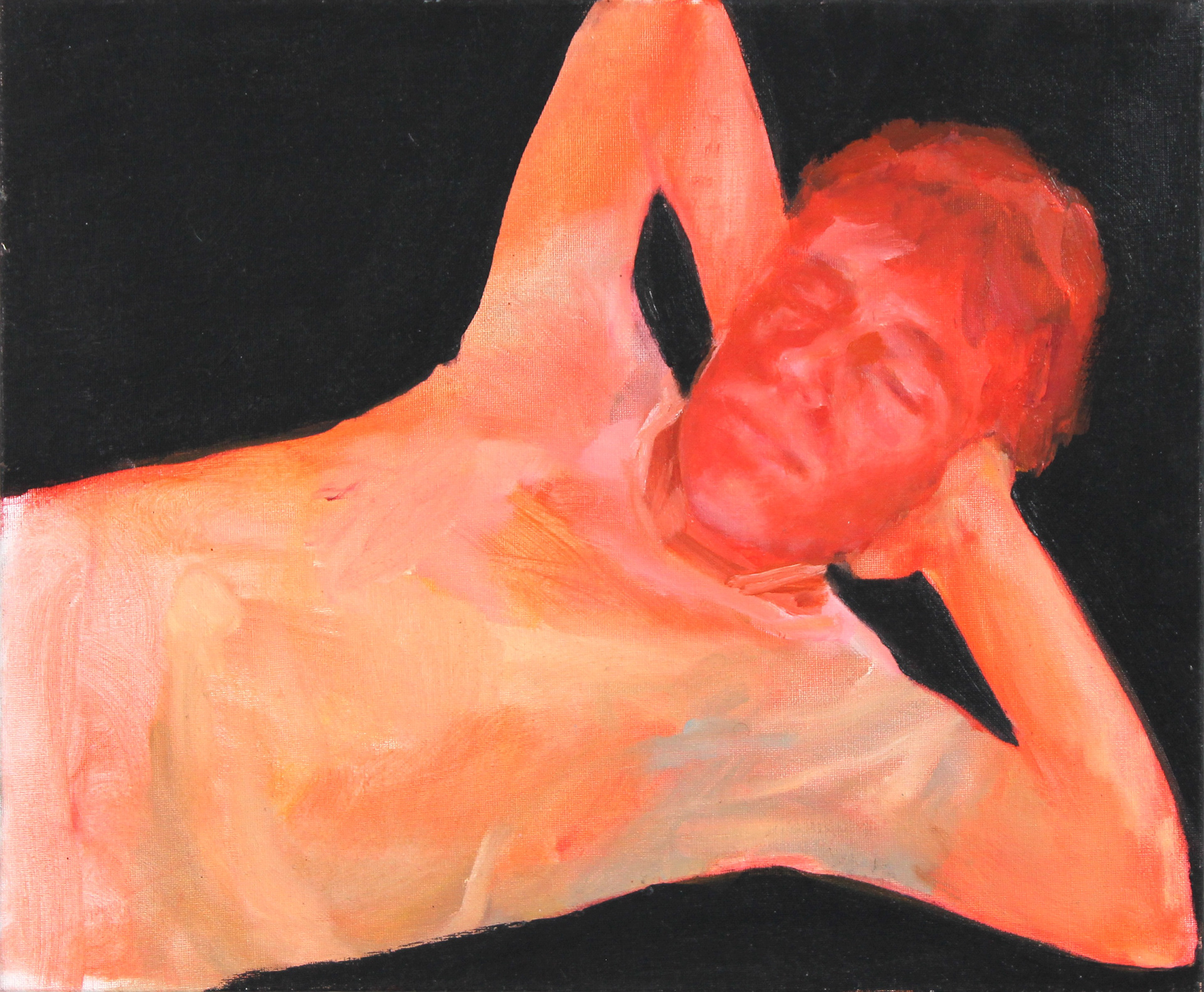 Edouard, 2020, oil on linen, 38 x 46 cm