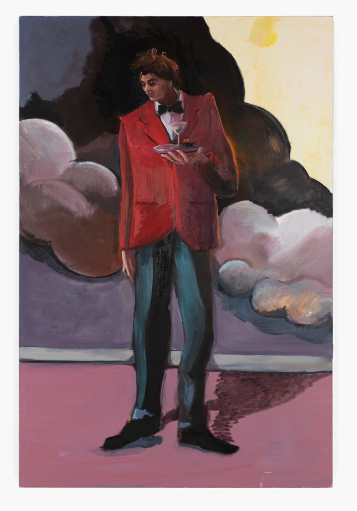 Dirty Martini, 2020, Huile sur toile, 193x130cm