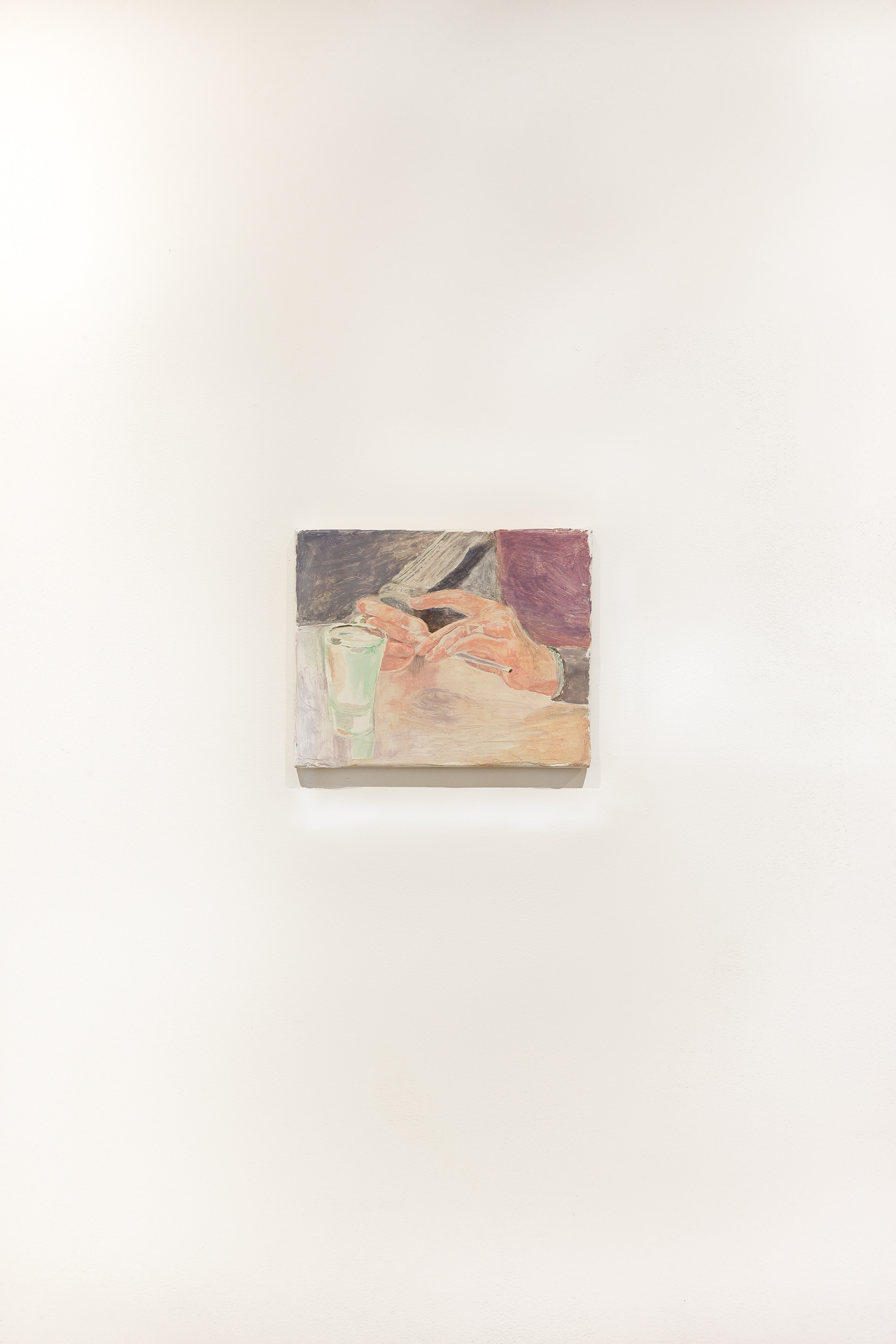 Absinthe, 2023
Huile sur toile, 18 x 24 cm © Louise Conesa