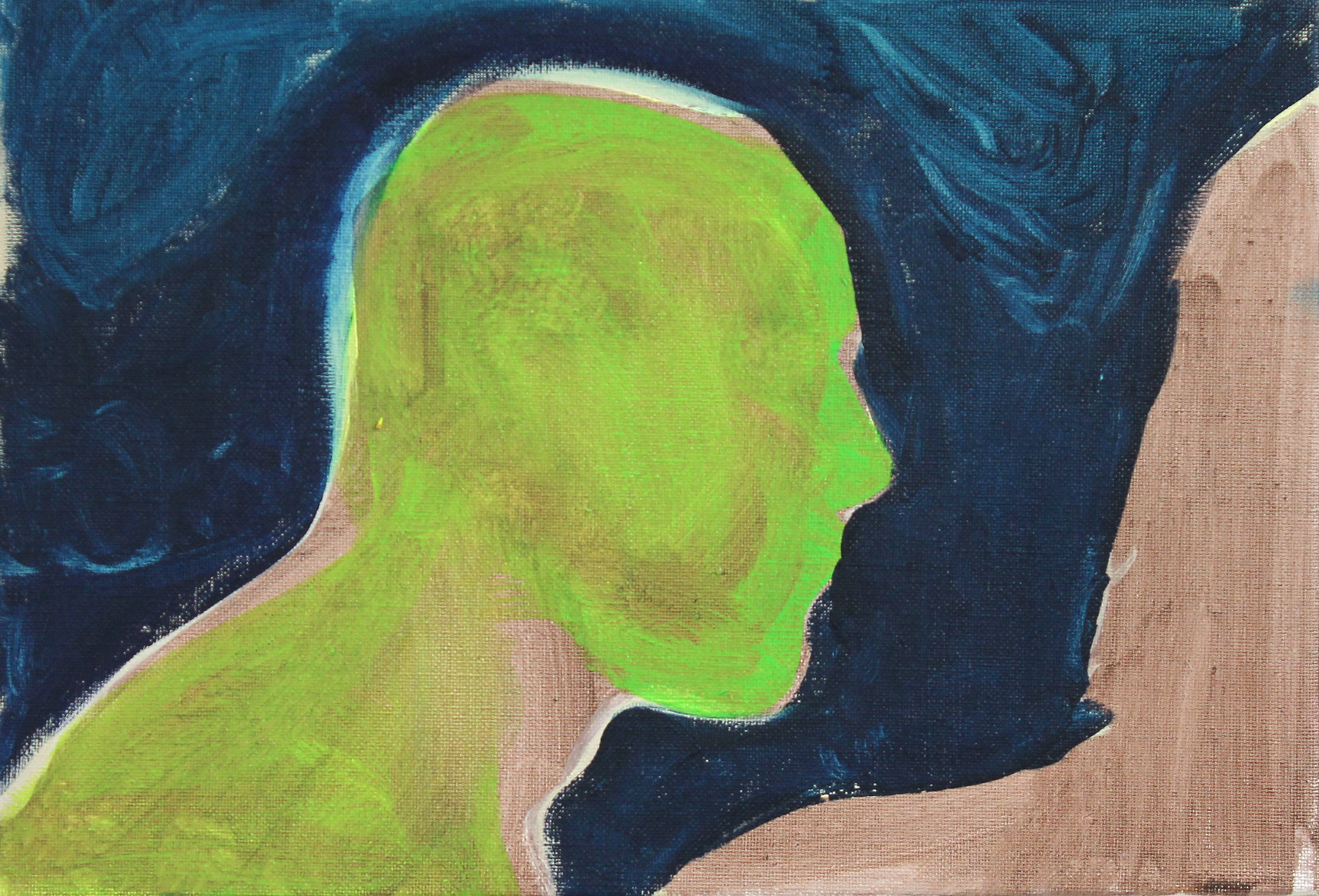 Untitled, 2021, oil on linen, 24 x 35 cm