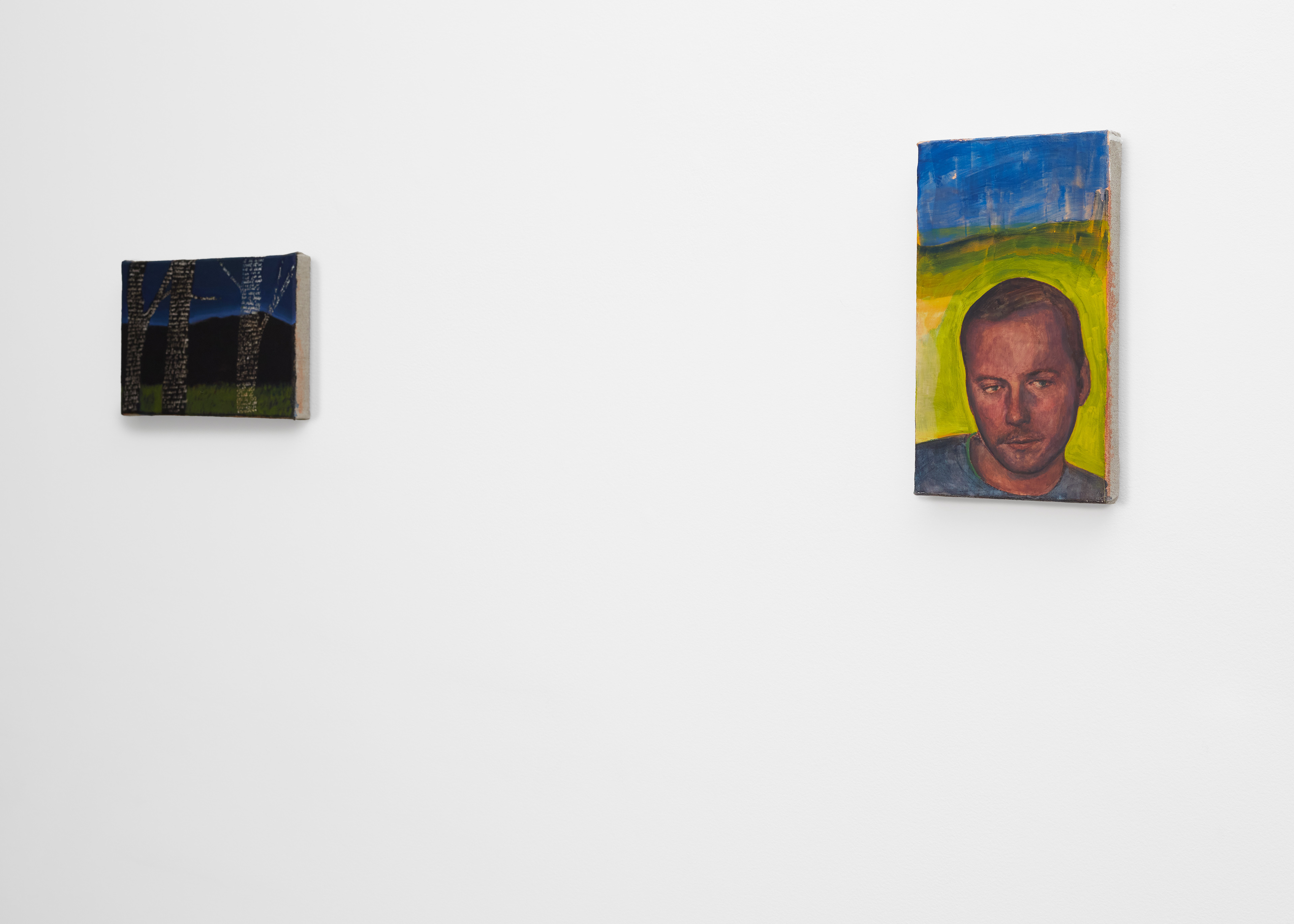 vue d'installation de l'exposition personnelle de Nicolas Gaume "Horizon des évenèments". Ph. Albane Durand-Viel