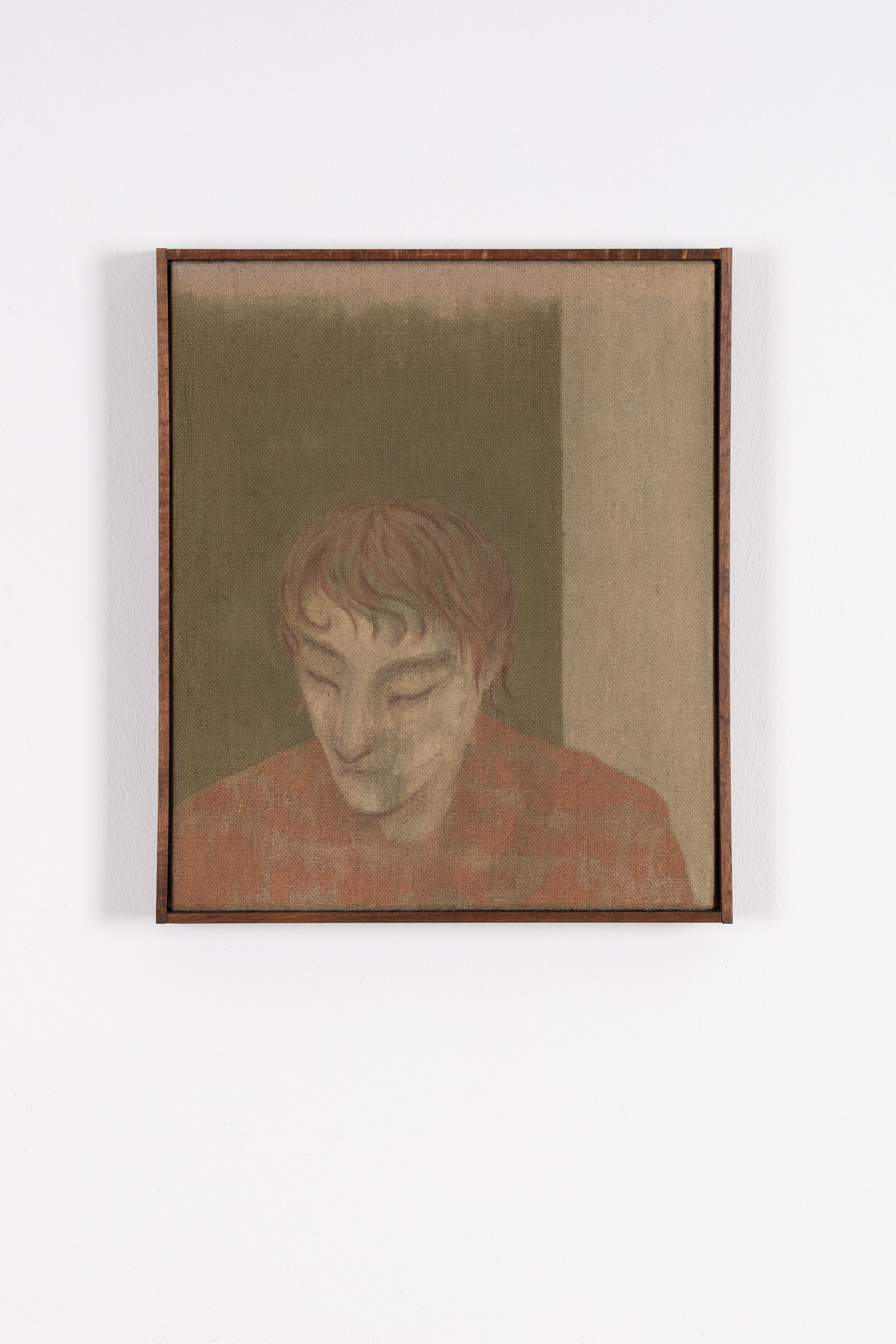Ole Goldt, Green Portrait, 2026 