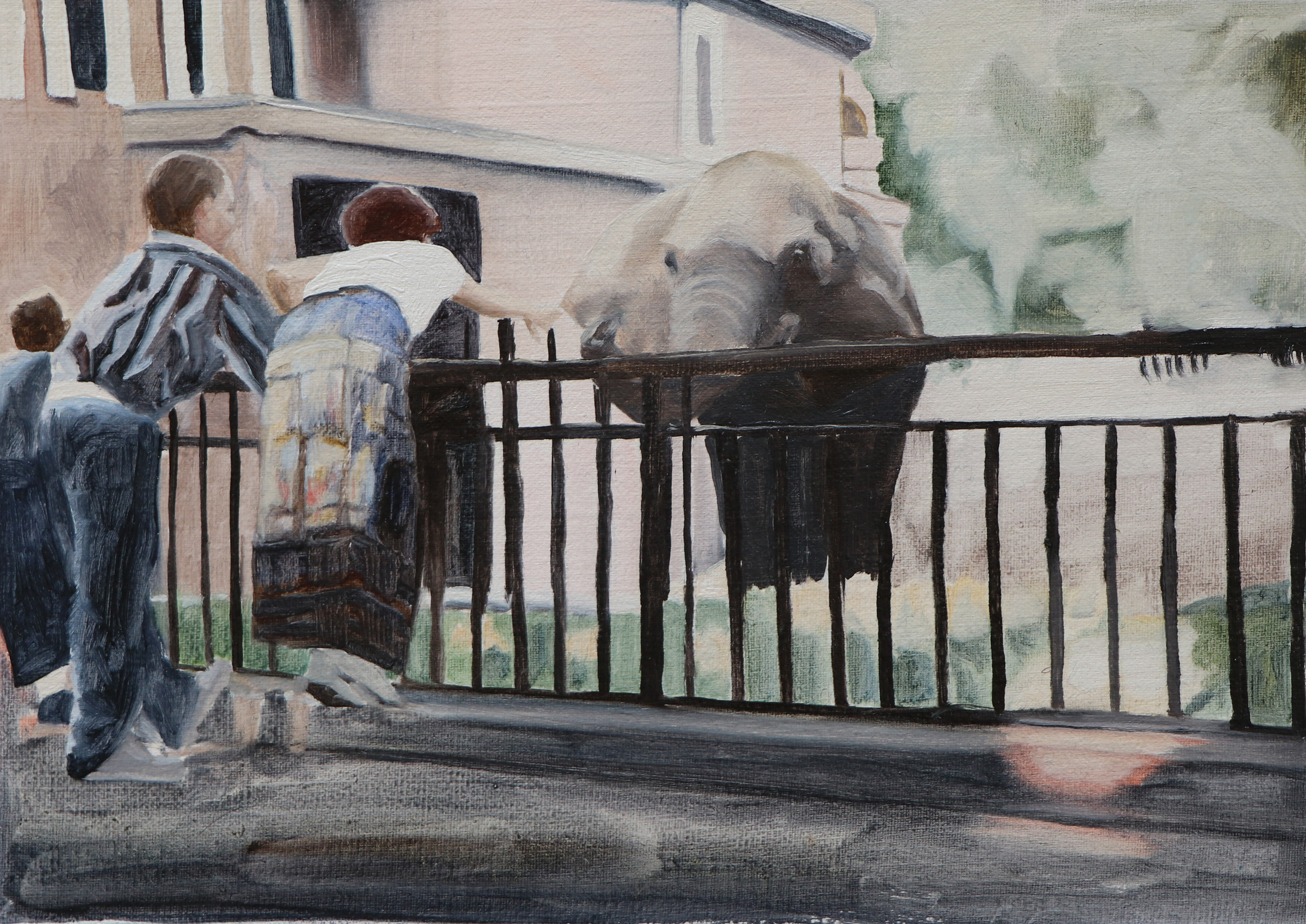 Family tree (series) / 2020, 16 x 23 cm, oil on canvas