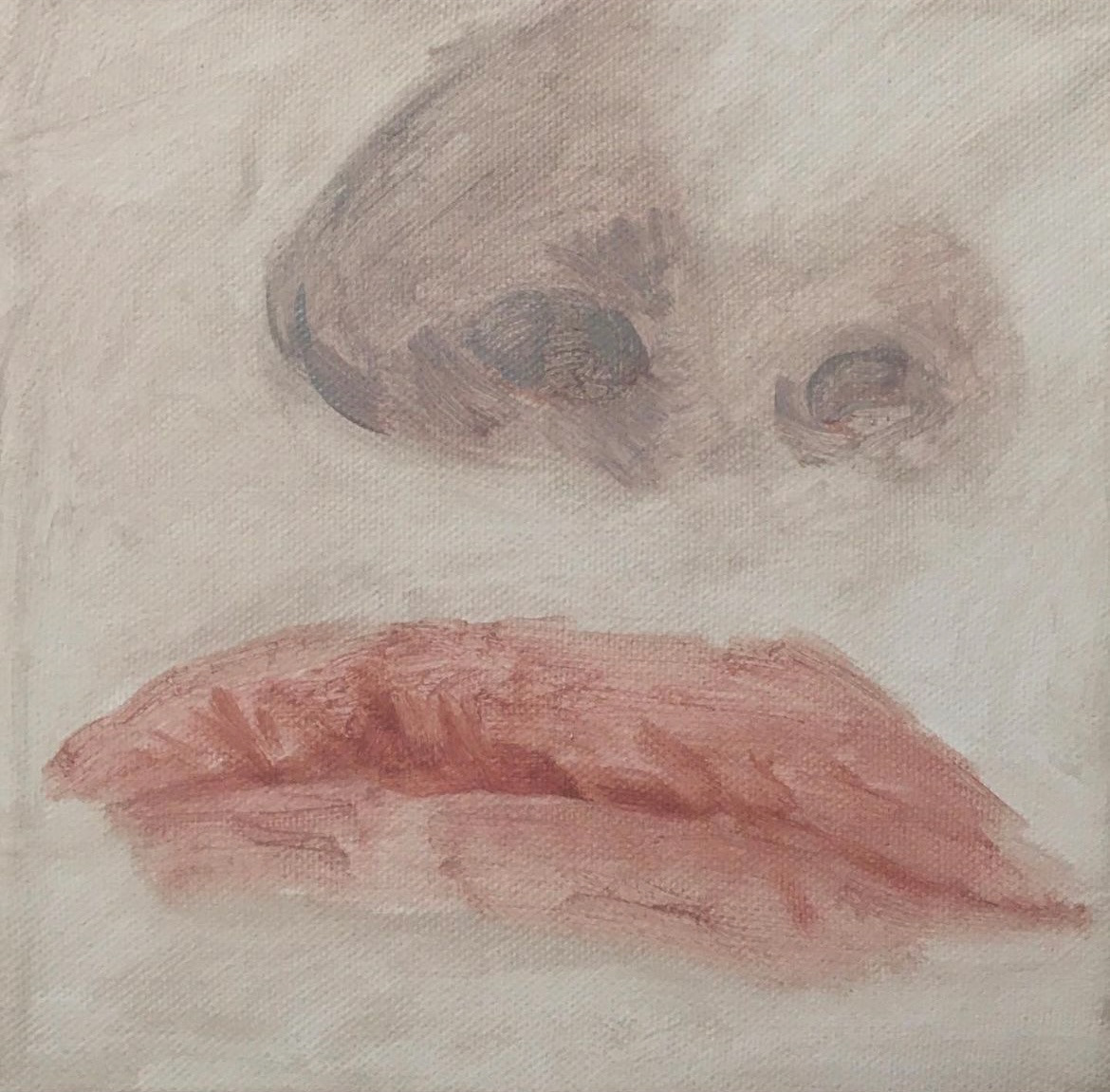 Untitled, 2016, oil on canvas, 20x20 cm