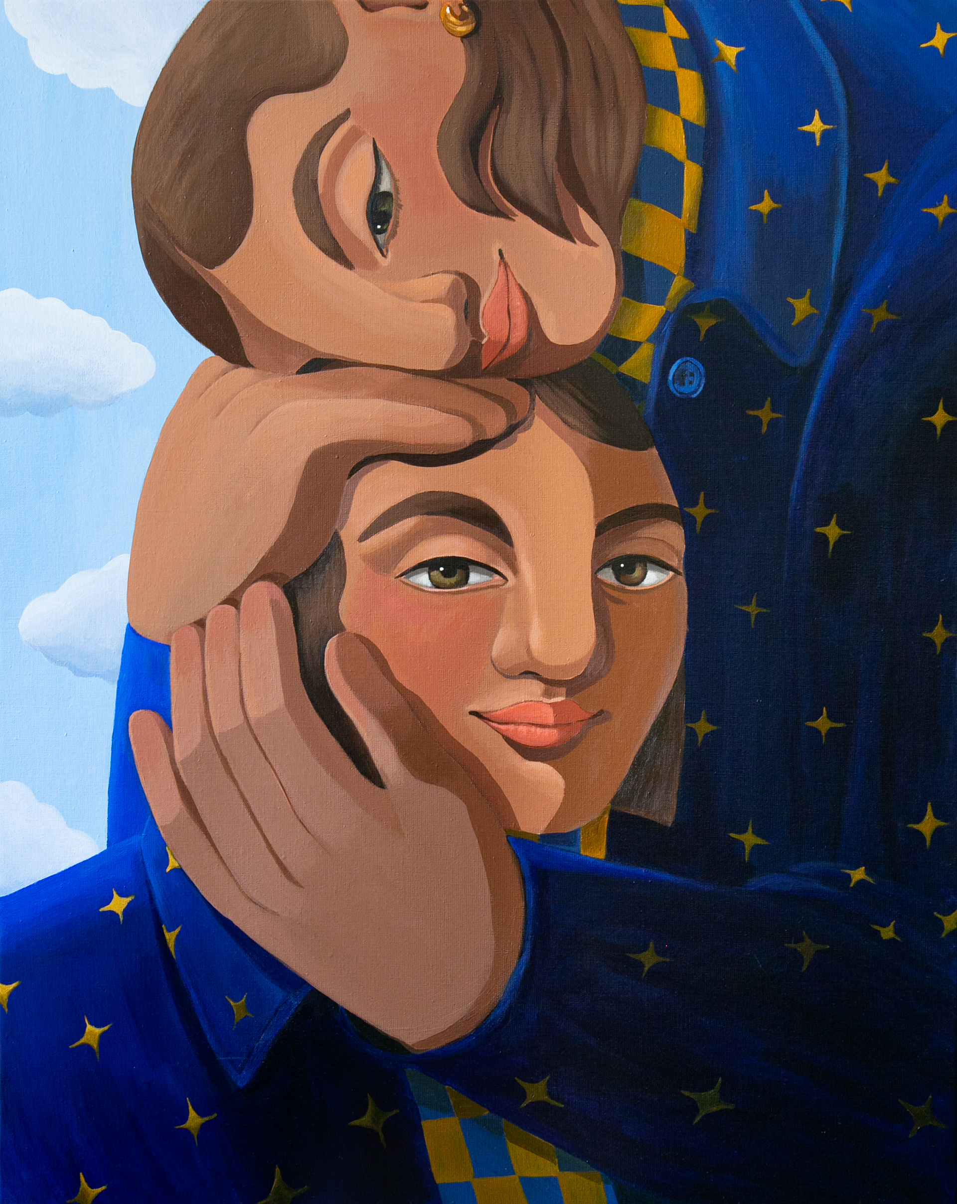 Everything Will Be Fine, 2021, Acrylic on canvas, 92 x 73 cm