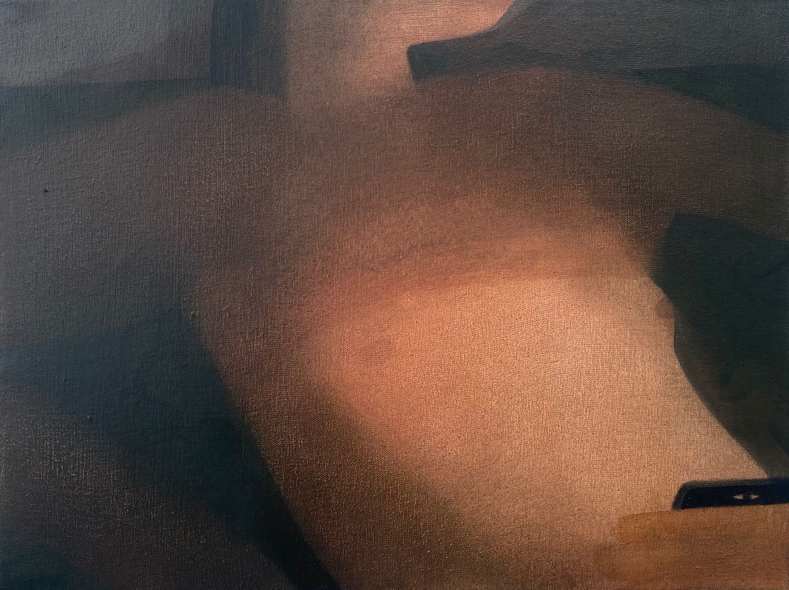 Claudio Coltorti, Senza titolo, 2026, huile sur toile 40 x 30 cm 