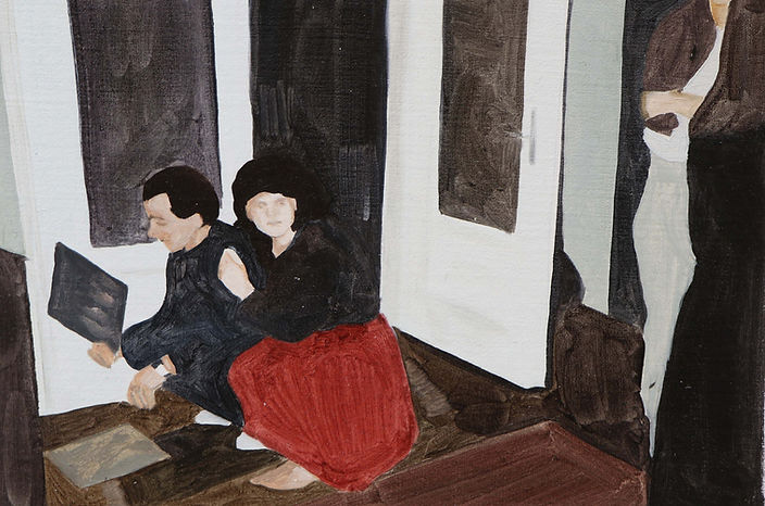 Family tree (series) / 2020, 16 x 23 cm, oil on canvas