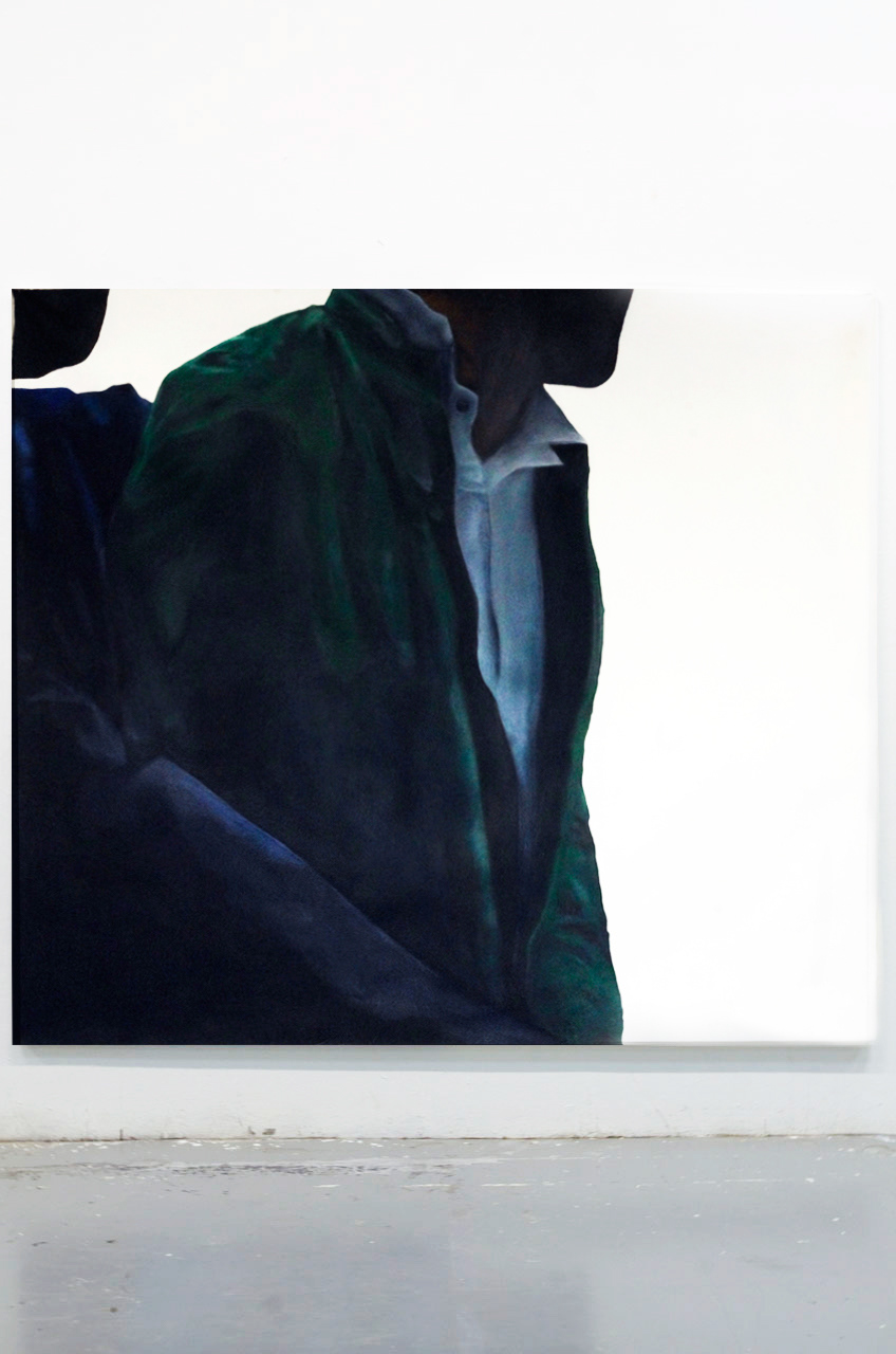 Extrait 03 - 2014 - huile et acrylique sur toile - 225 x 260 cm