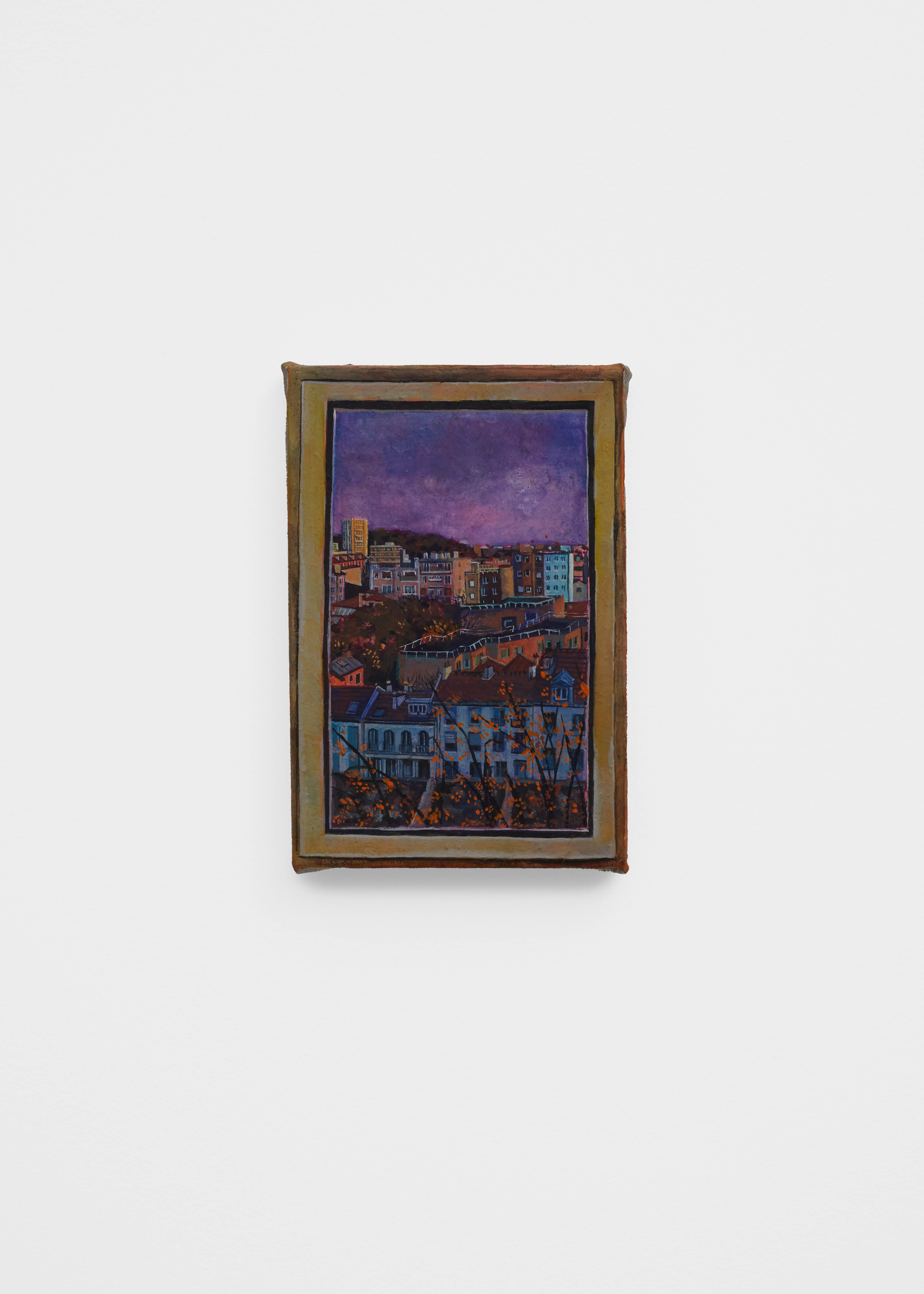 Louise Janet, Montreuil, une vue de l’atelier, 2025
Huile sur toile 18 x 14 cm
©Albane Durand-Viel