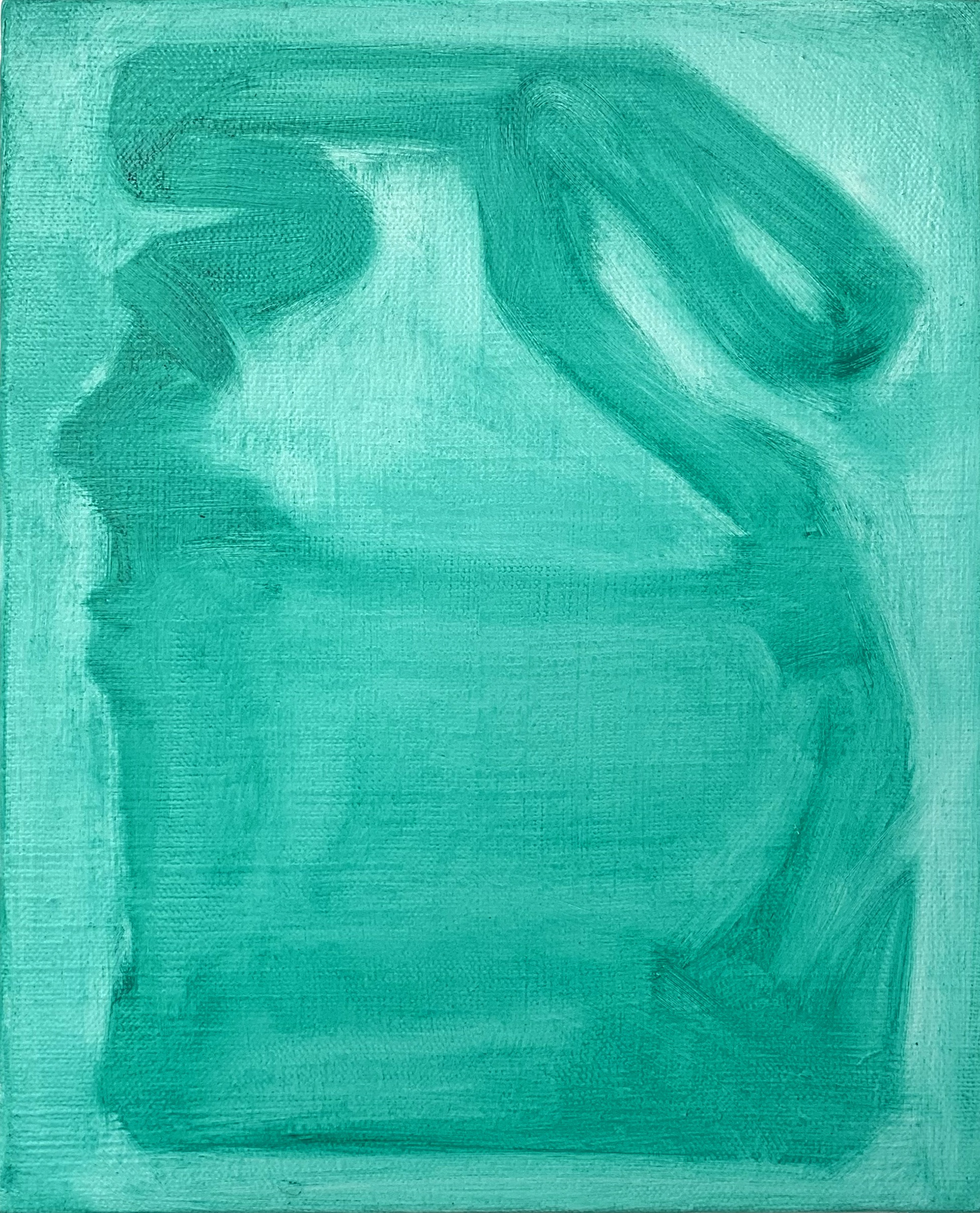 Xrays5, oil on linen, 27 x 22 cm