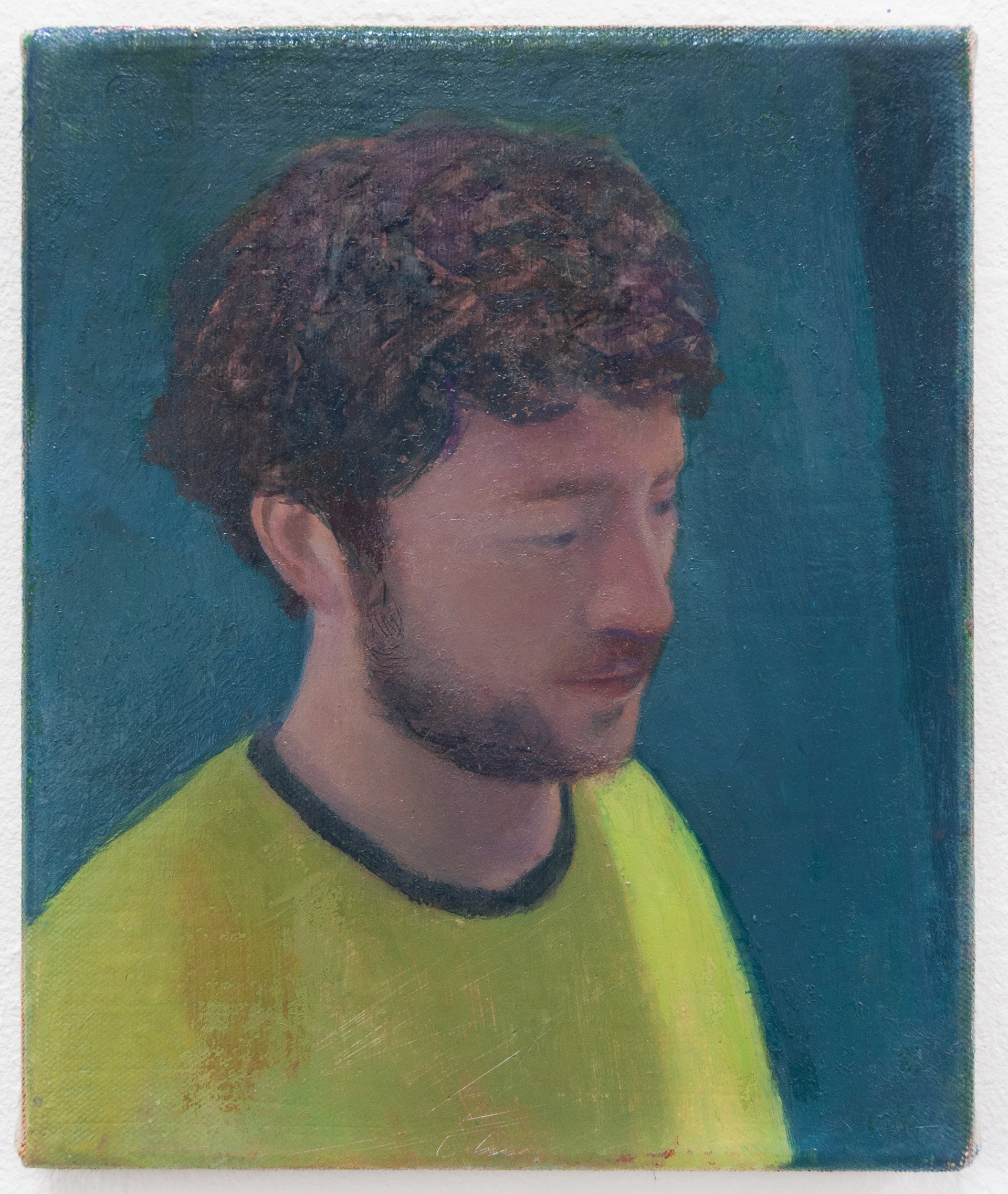 Nicolas, 2023, huile sur toile, 22x18cm