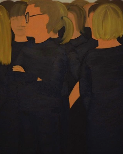 Culture Crowd, 2015, 117x 91 cm.
