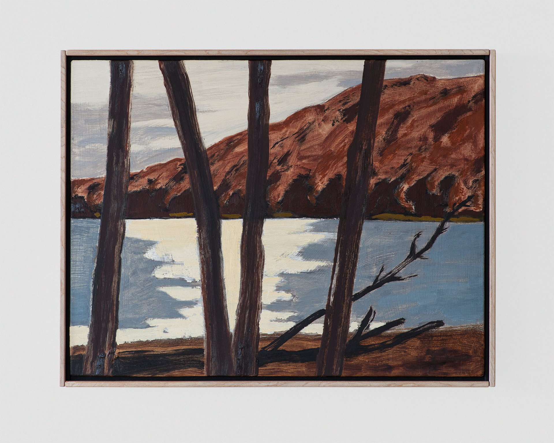 Brightwater 2020, Oil on panel, 10 x 13 in