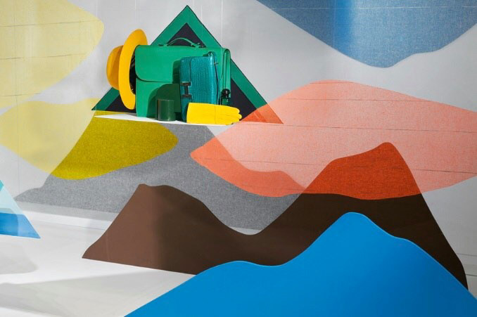Hermès Windows Conception et réalisation d'œuvres pour les vitrines du magasin Hermès 17 rue de Sèvres, Paris 18 Novembre 2019 - 11 Janvier 2020