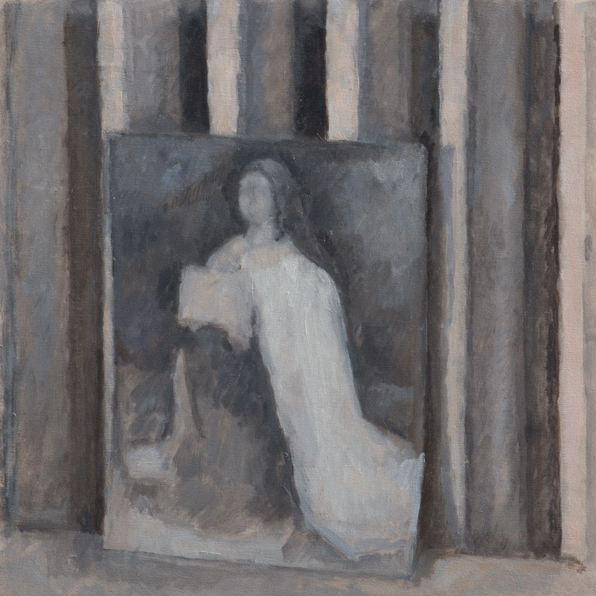 Thérèse 2, 2016, huile sur toile, 30x30cm