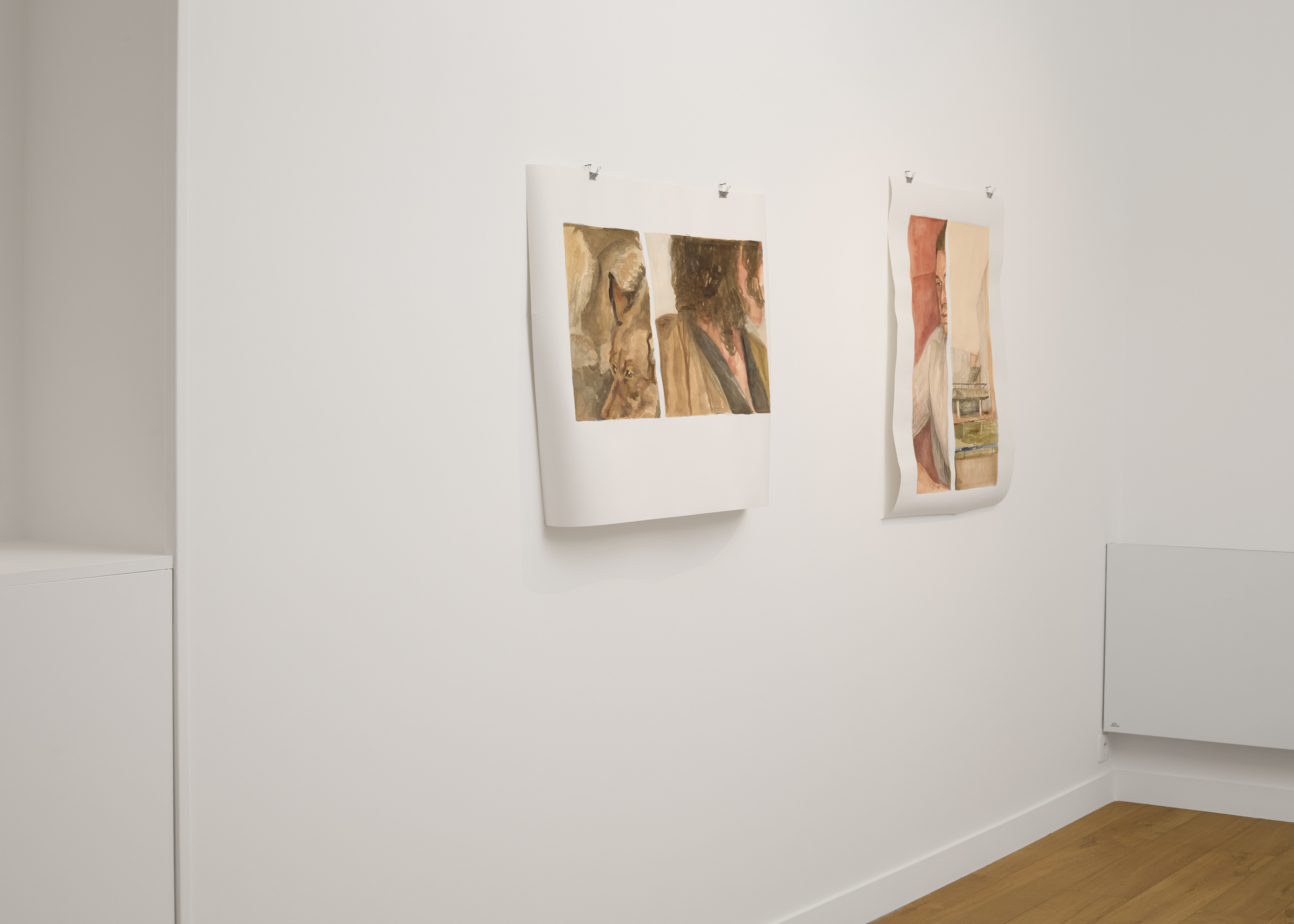 Cécile Lempert, Splits and Screens (VI, VII), 2025 ©Albane Durand-Viel