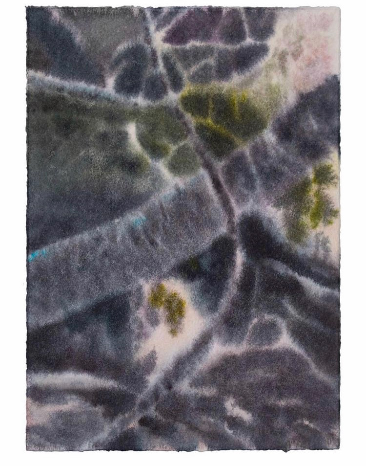 Arcadia, 2021, aquarelle sur papier, 17x23