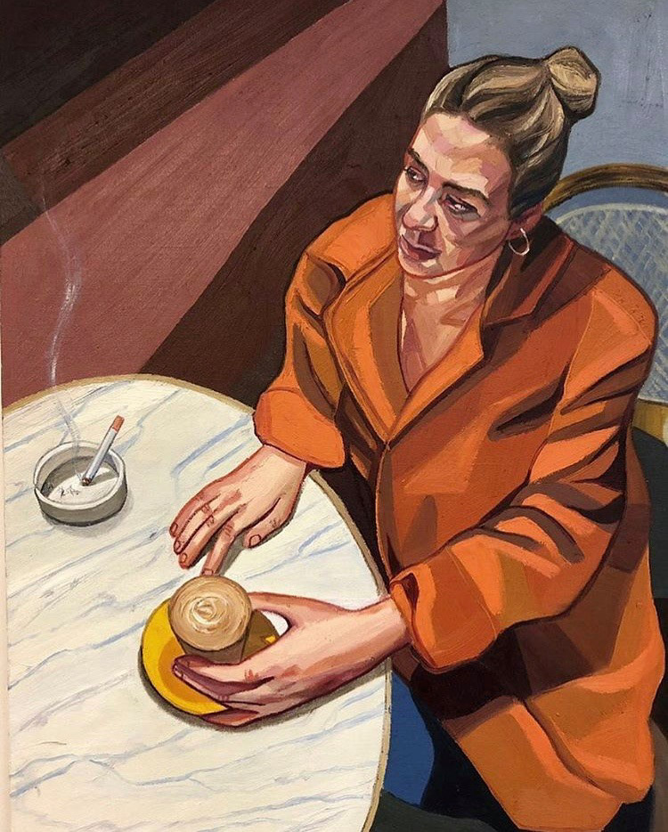 Late night coffee in Paris