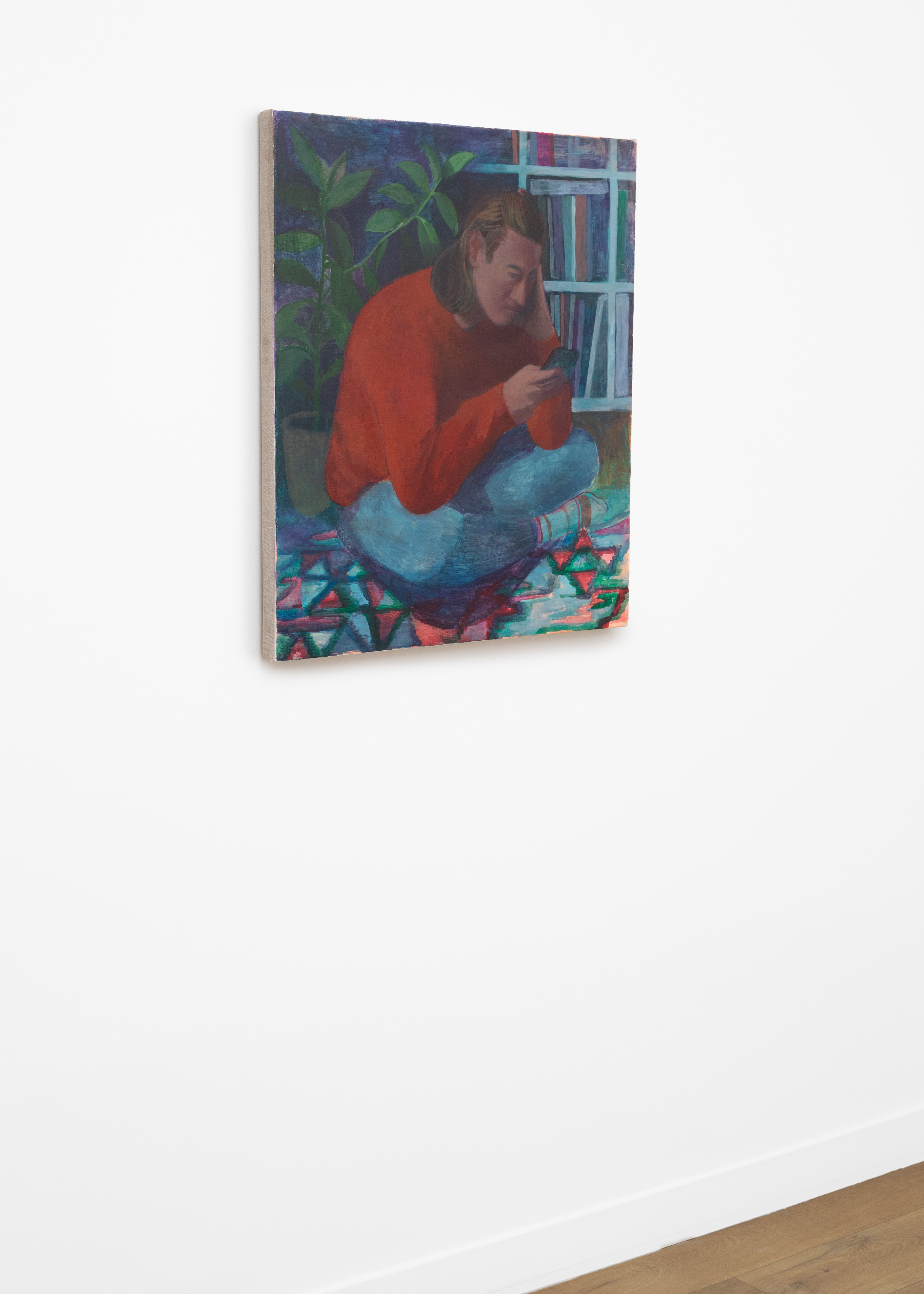 vue d'installation de l'exposition de Johan Larnouhet "Inner Selves" © Albane Durand-Viel