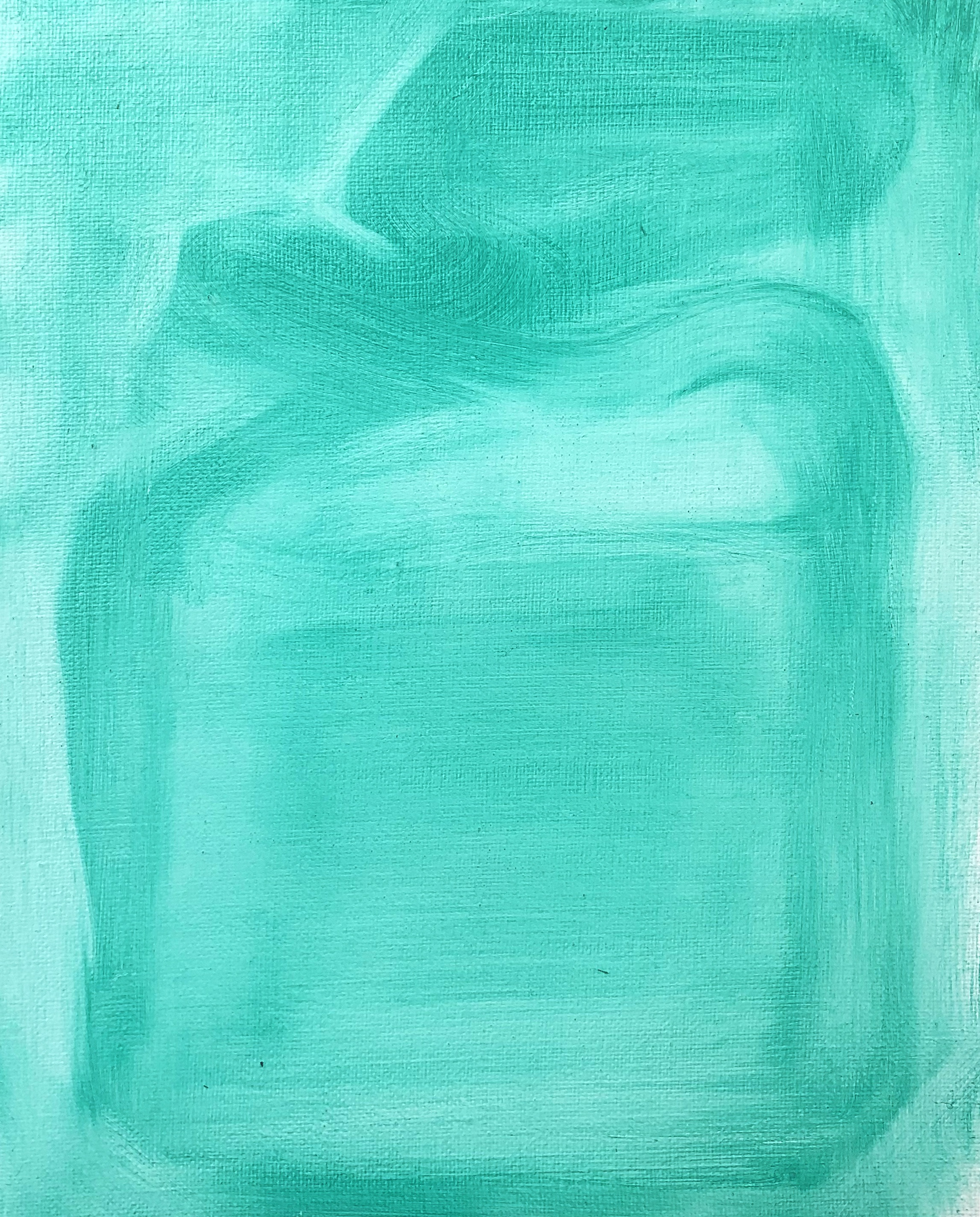 Xrays3, oil on linen, 27 x 22 cm