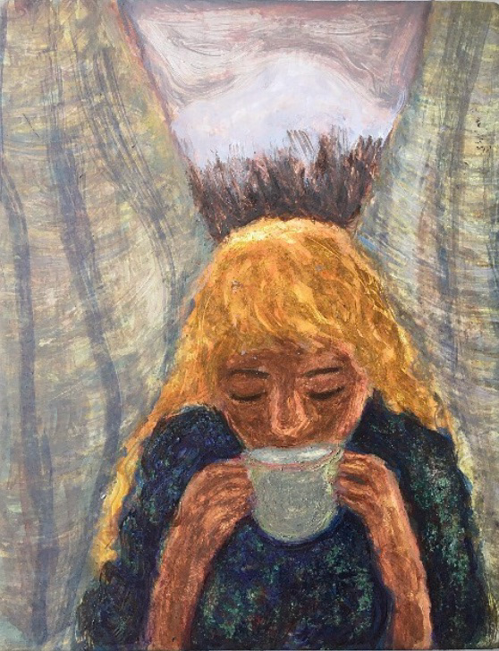 Morning Tea, 17,5x14cm