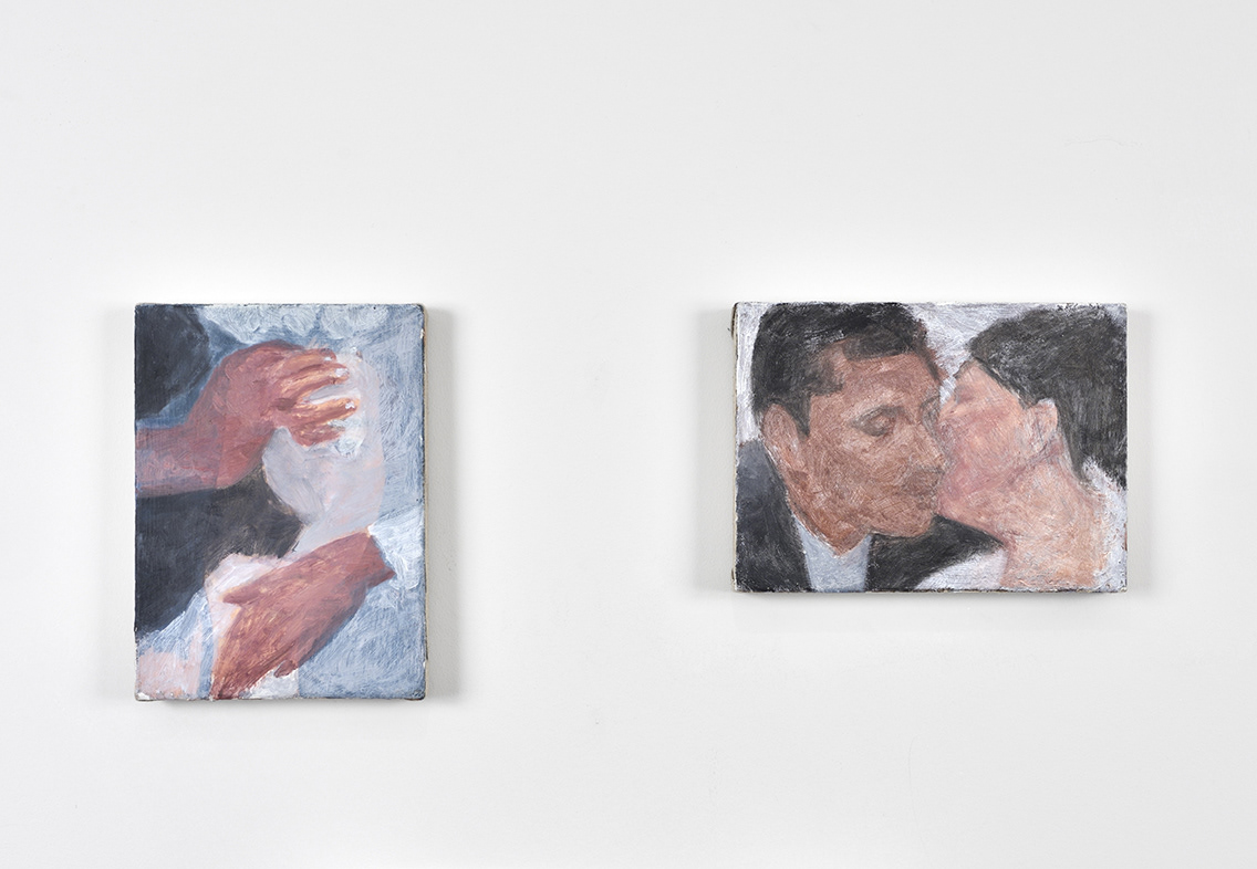 Mariage, 2018. Huile sur toile, 22 x 16cm