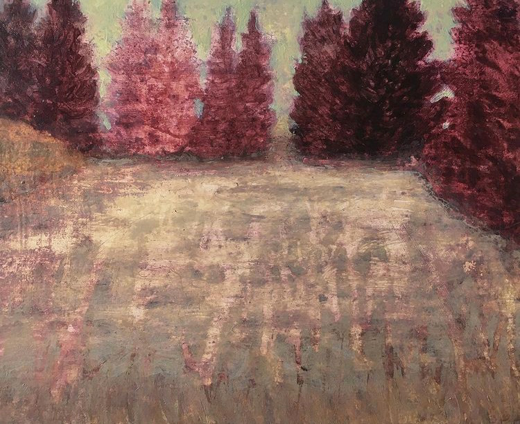 Secret Place, 17,5x14cm, egg tempera