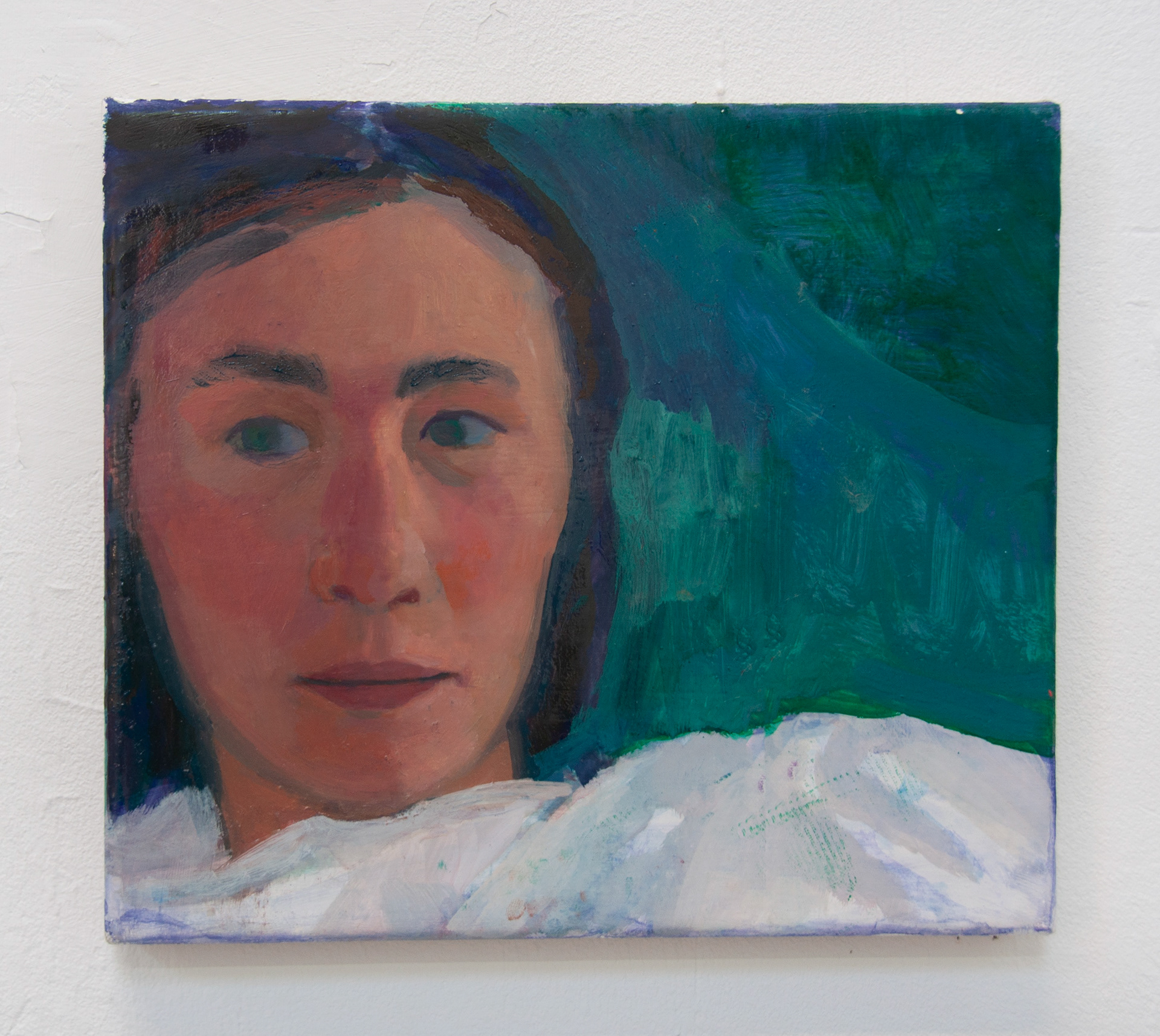 Sans titre, 2022, 27x24cm, huile sur toile
