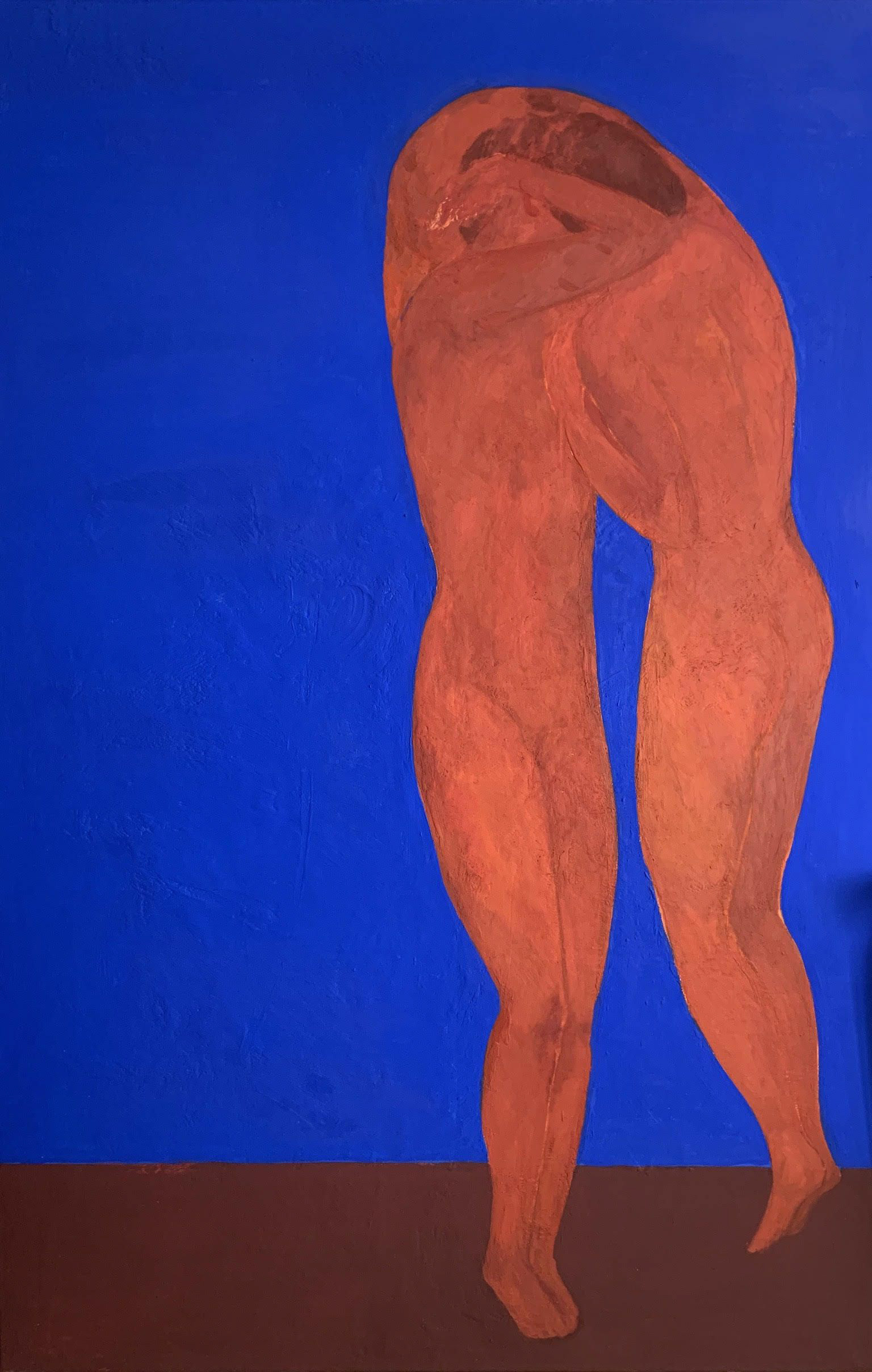 L’Etreinte III, 2019, 195 x 130 cm, huile sur toile