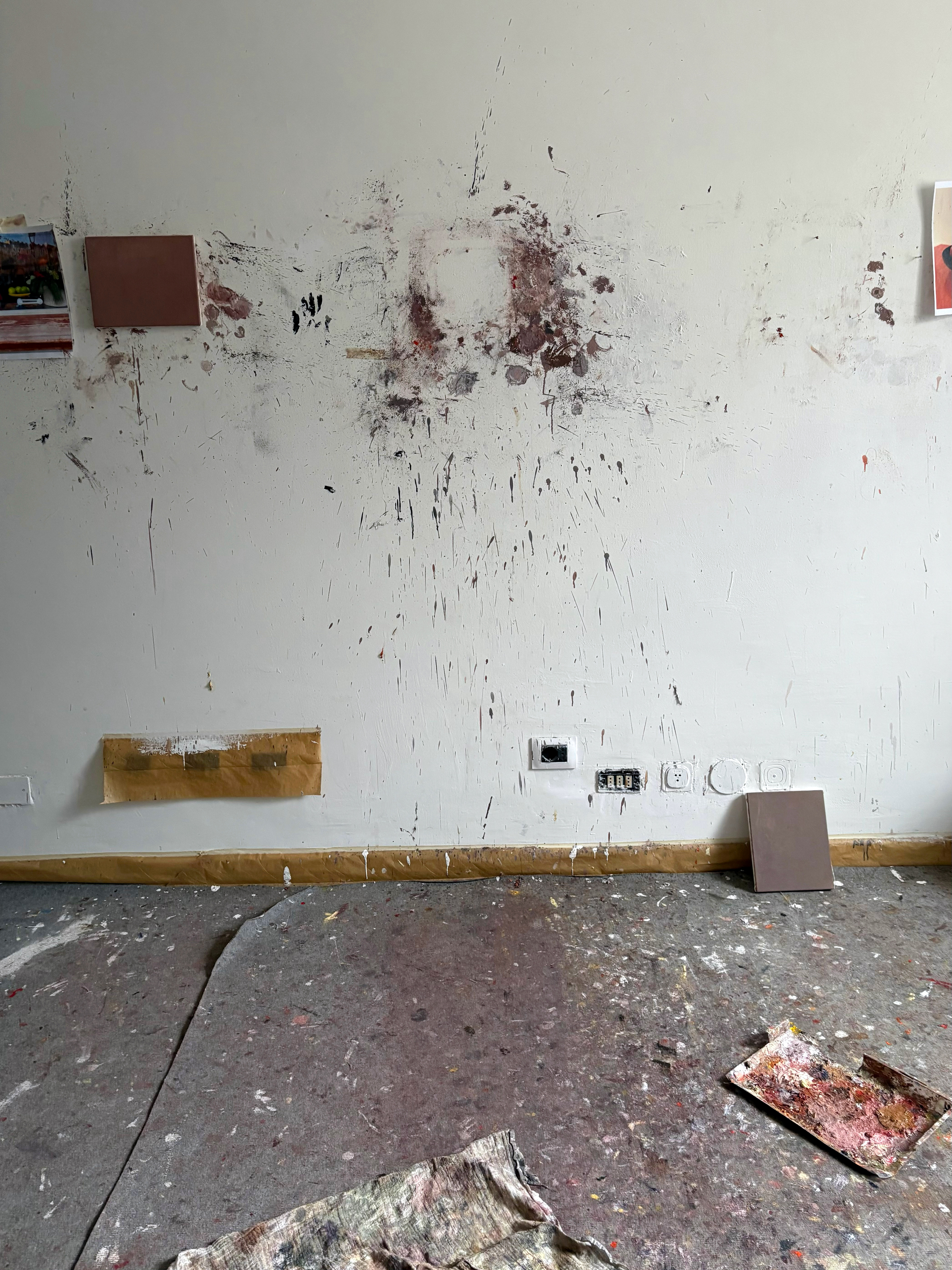 In Marta Ravasi's studio, Milan, Italy