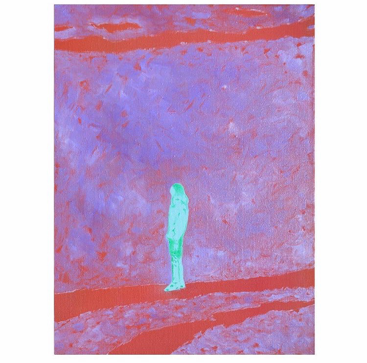 Ghost town - oil on canvas - 40x30cm - 2020