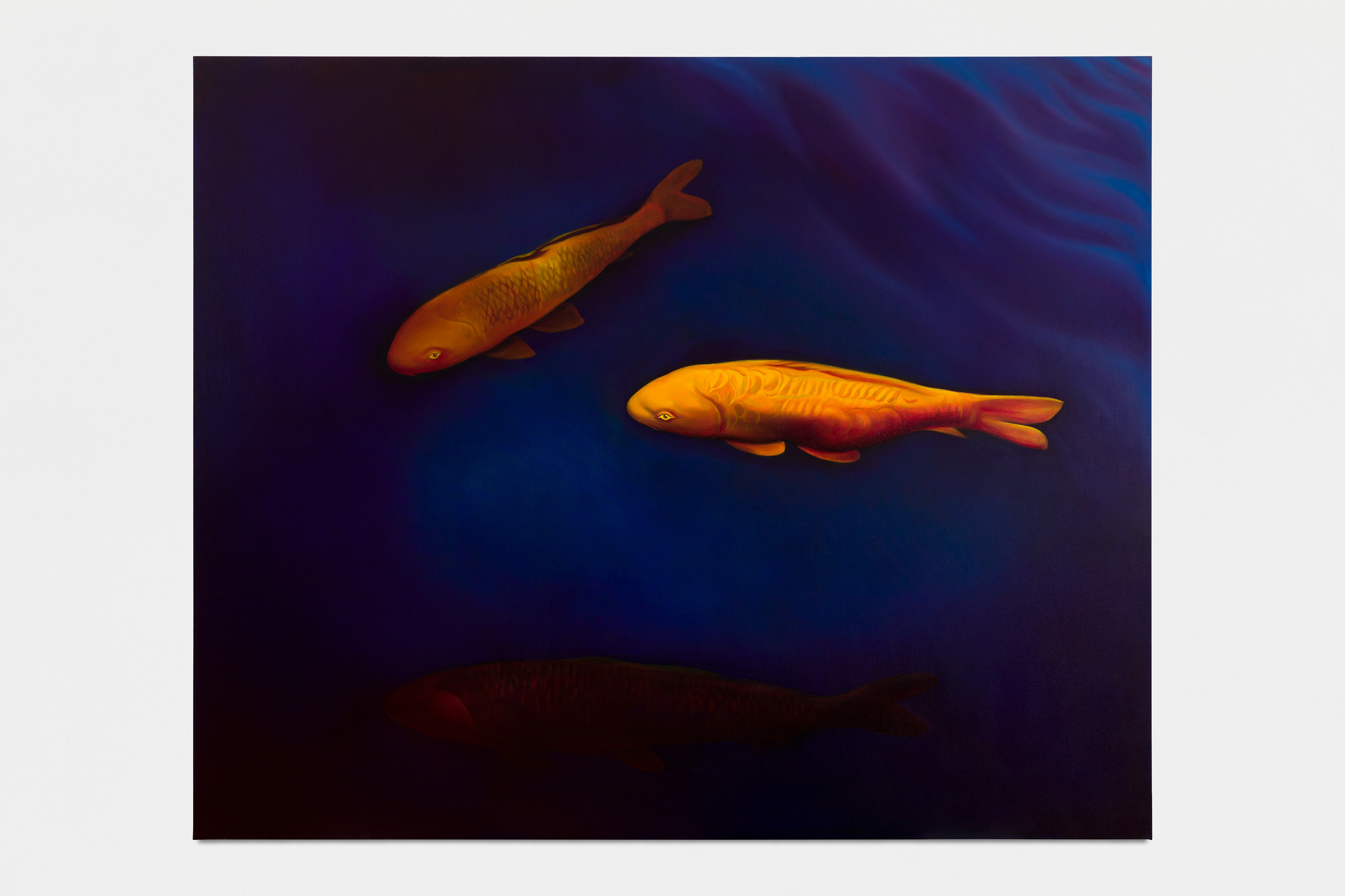 Le Styx, huile et acrylique sur toile, 220 x180 cm /© Romain Darnaud