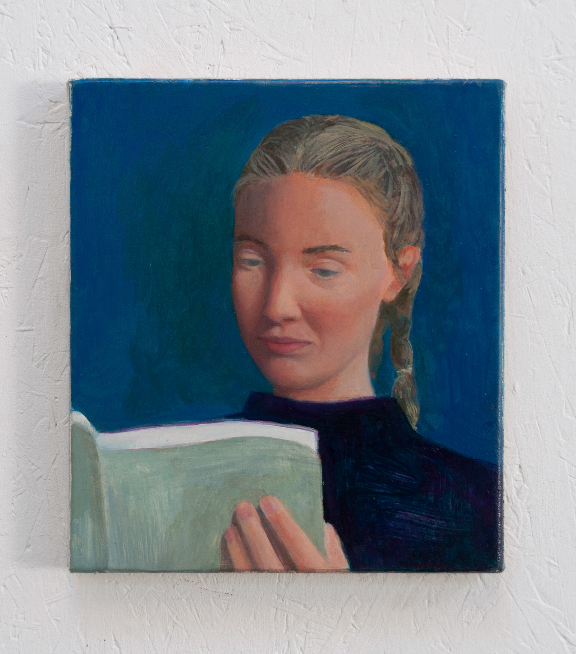 Maria, 2022, 27x24cm, huile sur toile