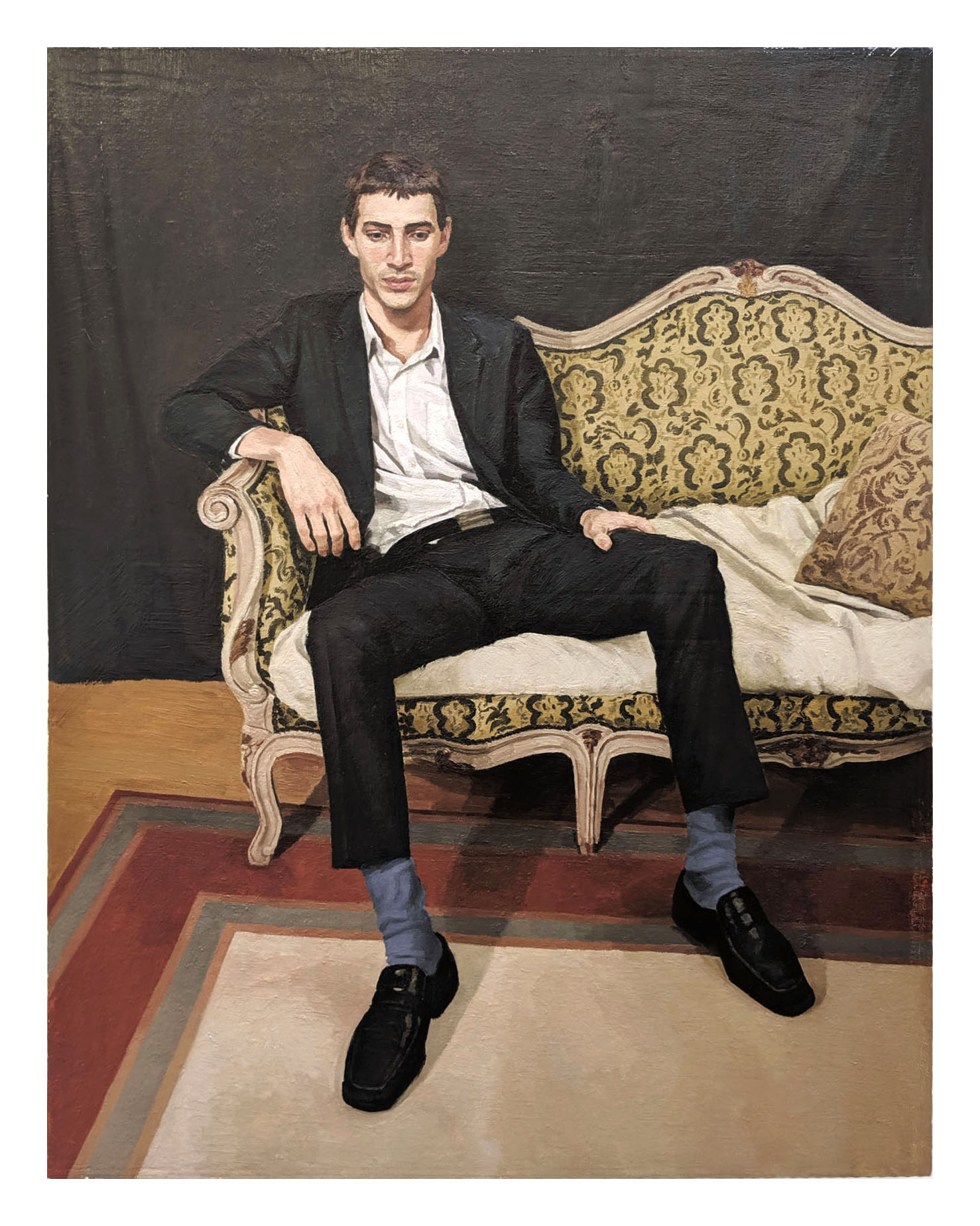 Nicolas, 2016-2017, huile sur toile, 152x119 cm